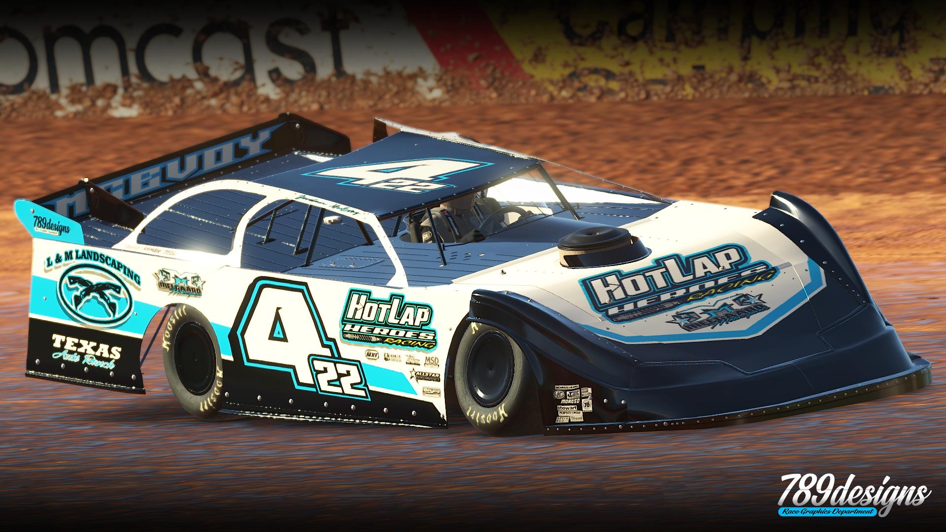 Jordan McEvoy Dirt Late Model by Garrett Marshall - Trading Paints