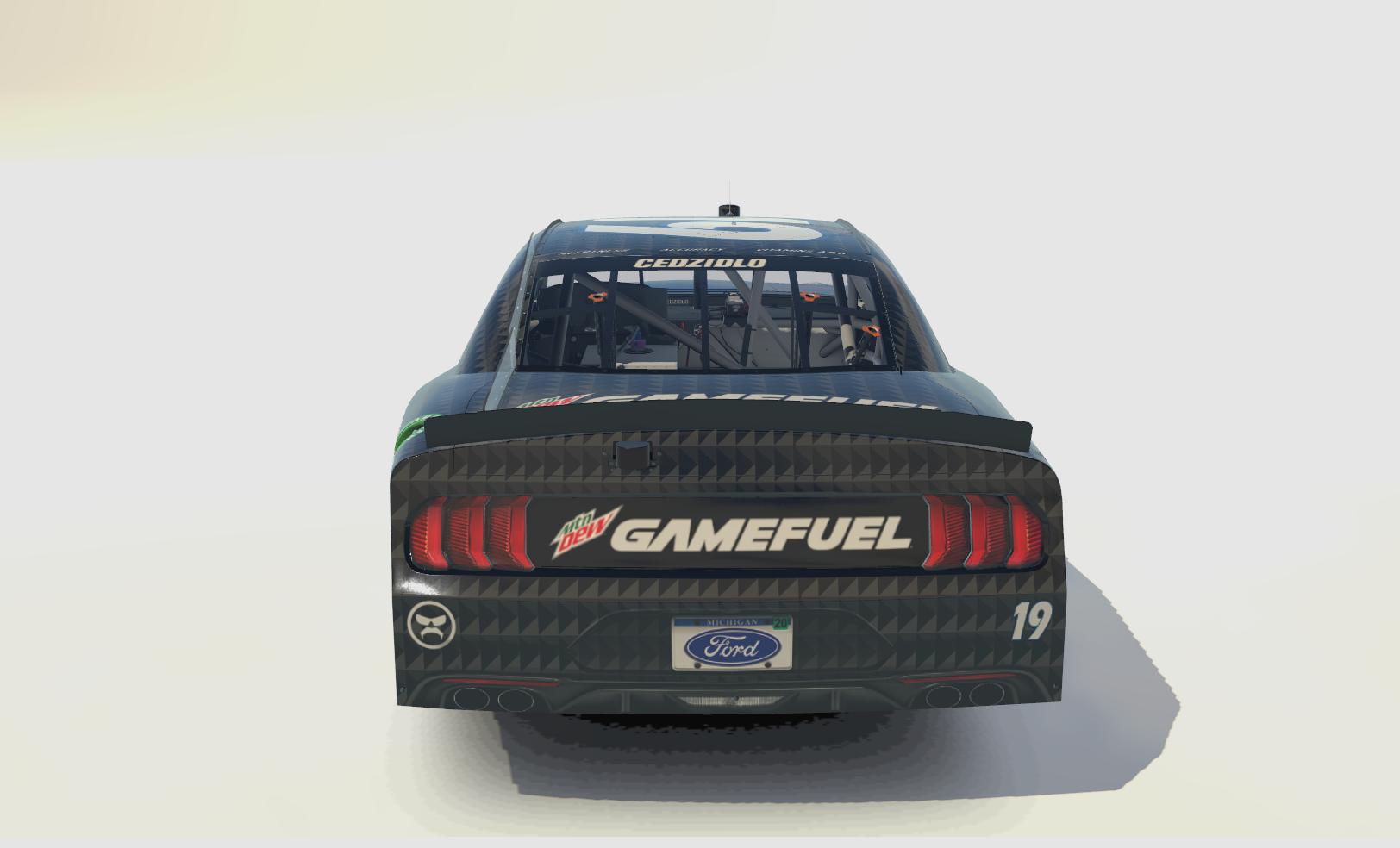 Mtn Dew Game Fuel Berry Blast NASCAR Xfinity Ford Mustang by Travis