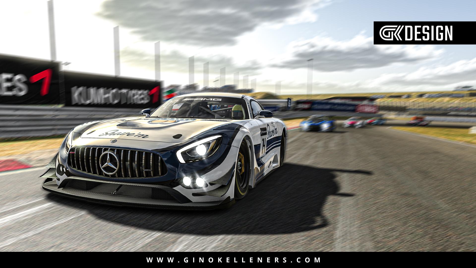 Preview of Shavem Livery - Mercedes AMG GT3 by Gino Kelleners