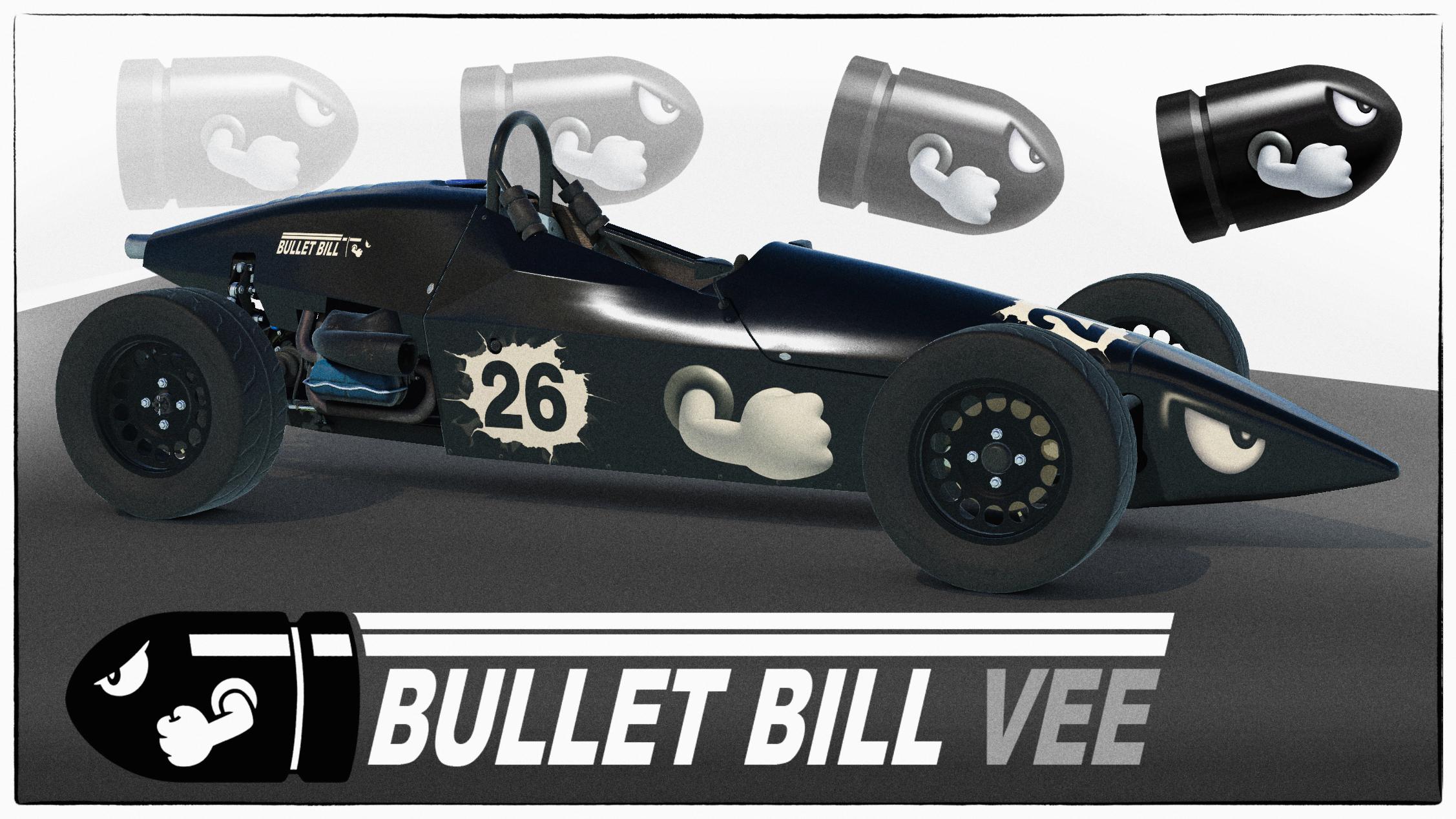Preview of Bullet Bill Formula Vee by Simon Bailey