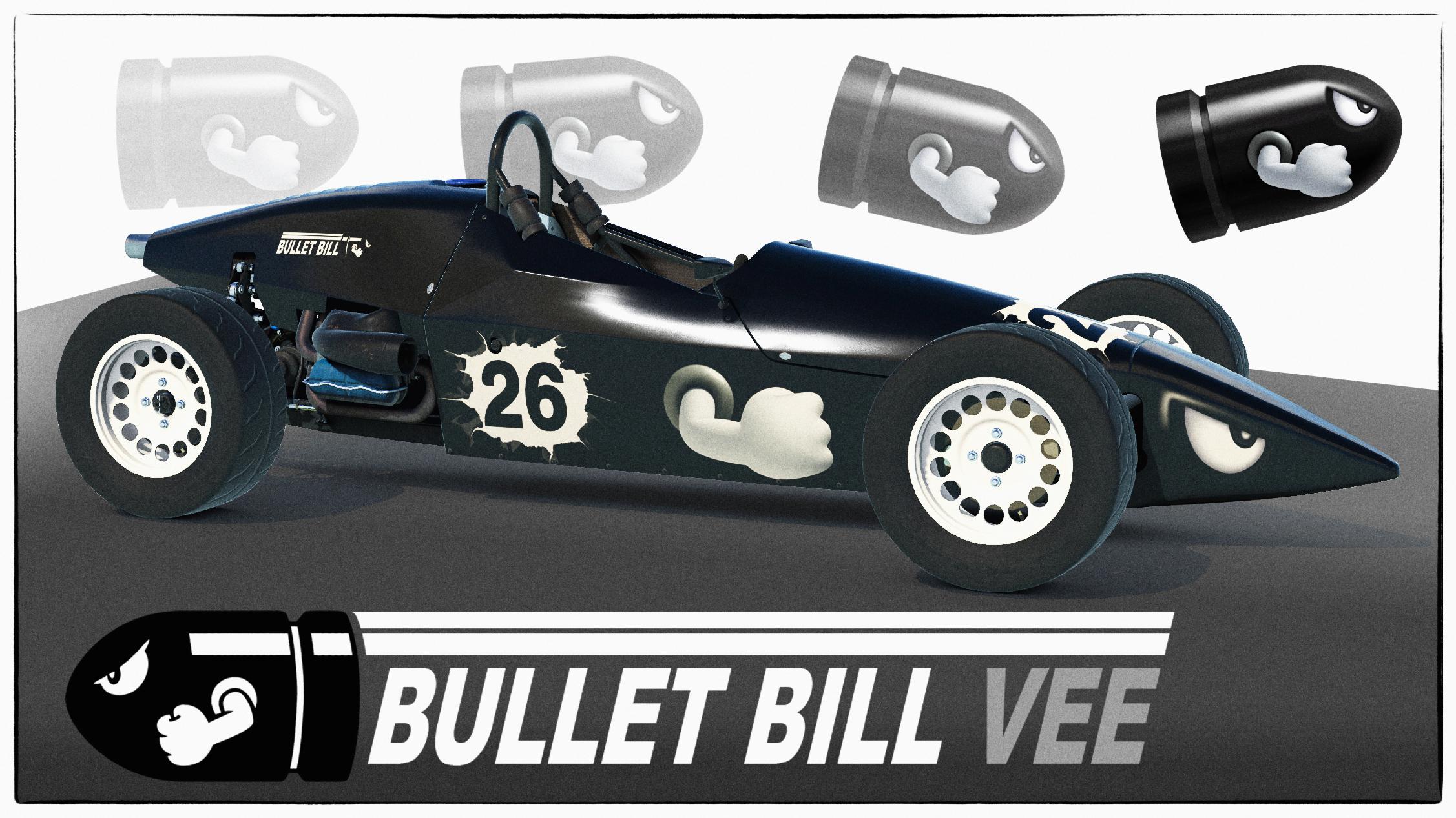 Preview of Bullet Bill Formula Vee by Simon Bailey
