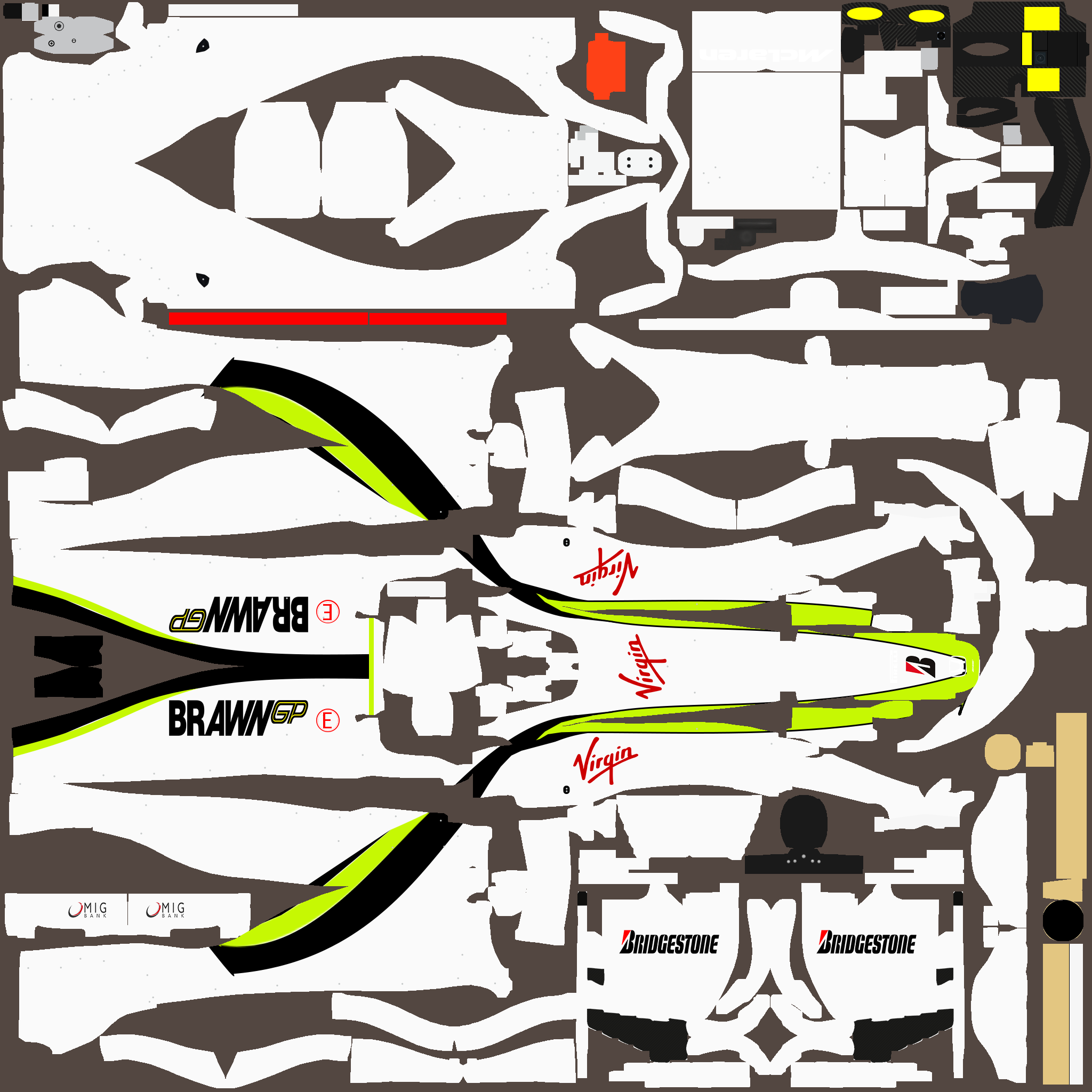 McLaren MP4-30 Brawn GP by Javier R.V - Trading Paints