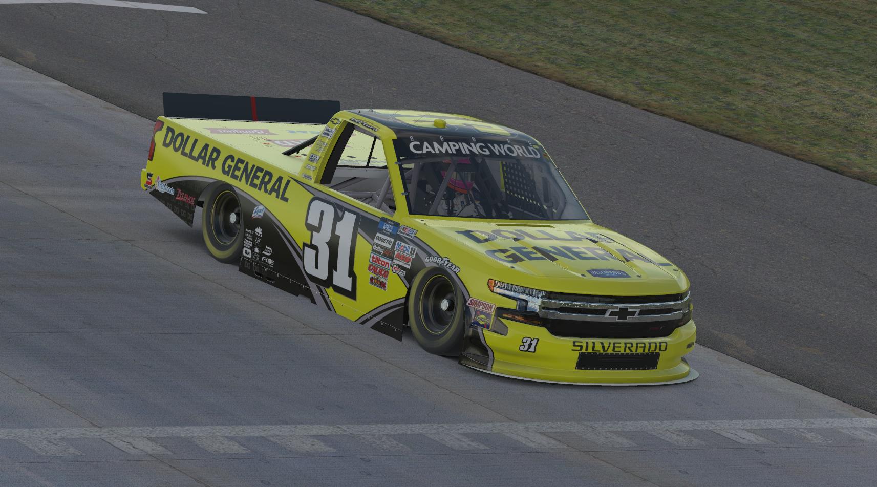 2011 James Buescher Dollar General Truck no numbers by Justin Faulkner