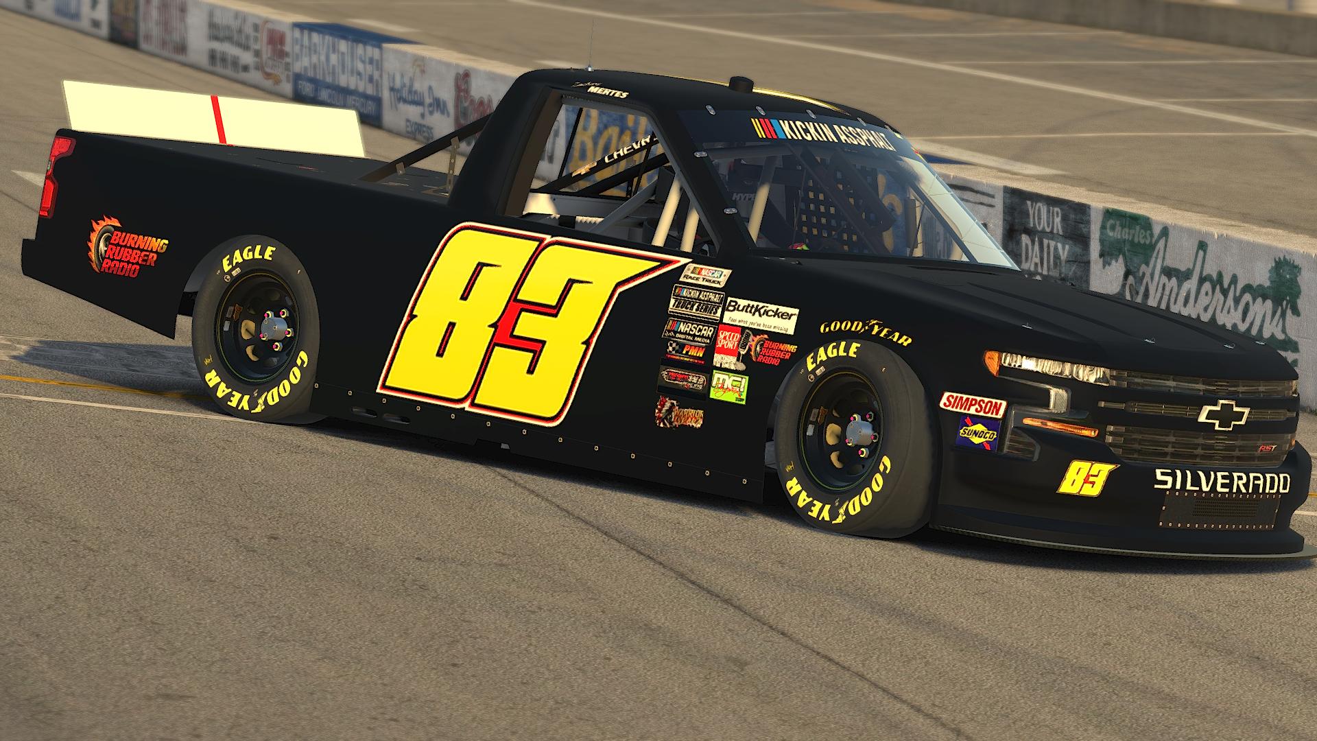 zachary Mertes Copp Motorsports Ride by Andy DeLay Trading Paints