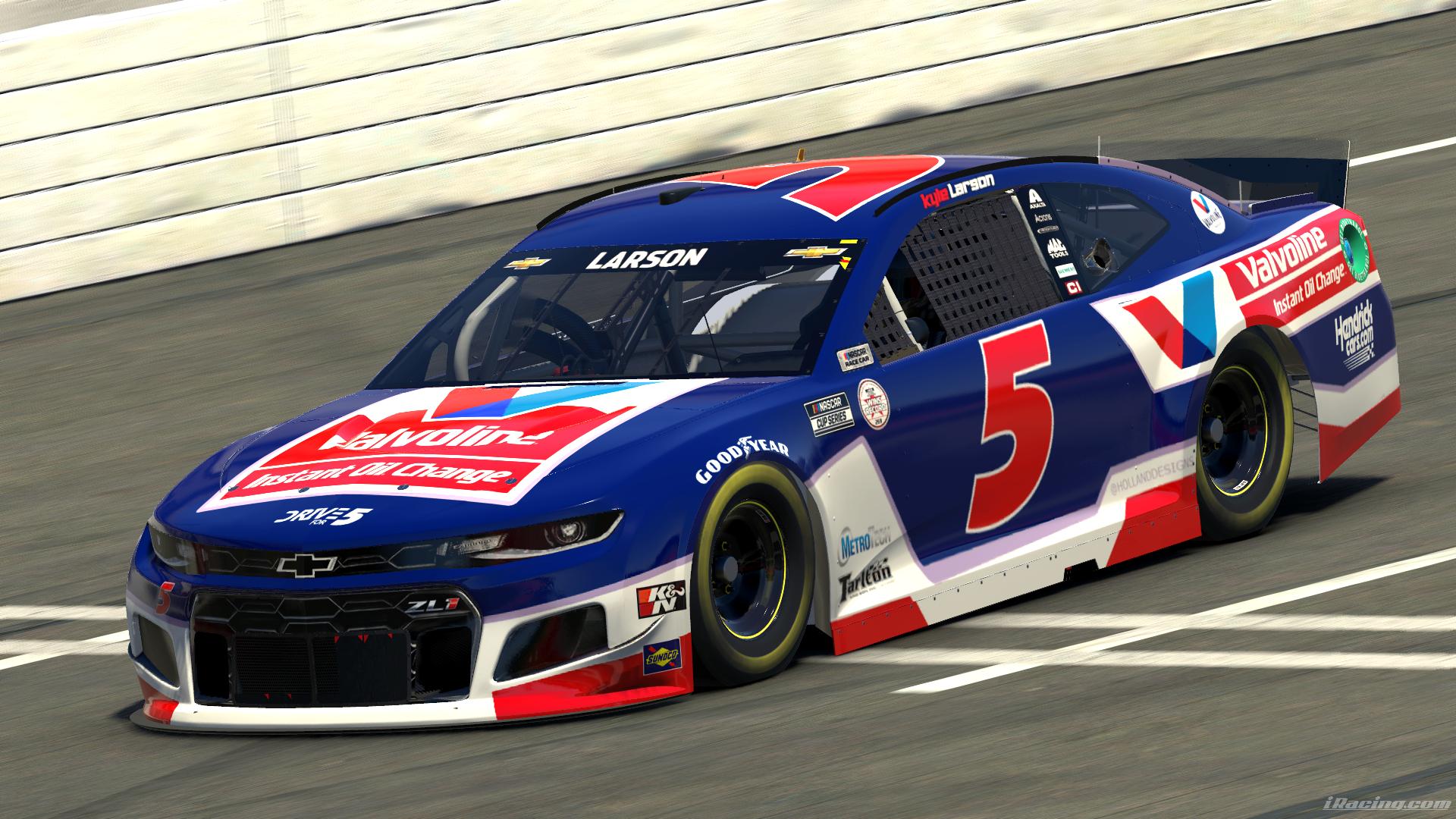 2021 Kyle Larson Valvoline Instant Oil Change Camaro by Dylan Holland