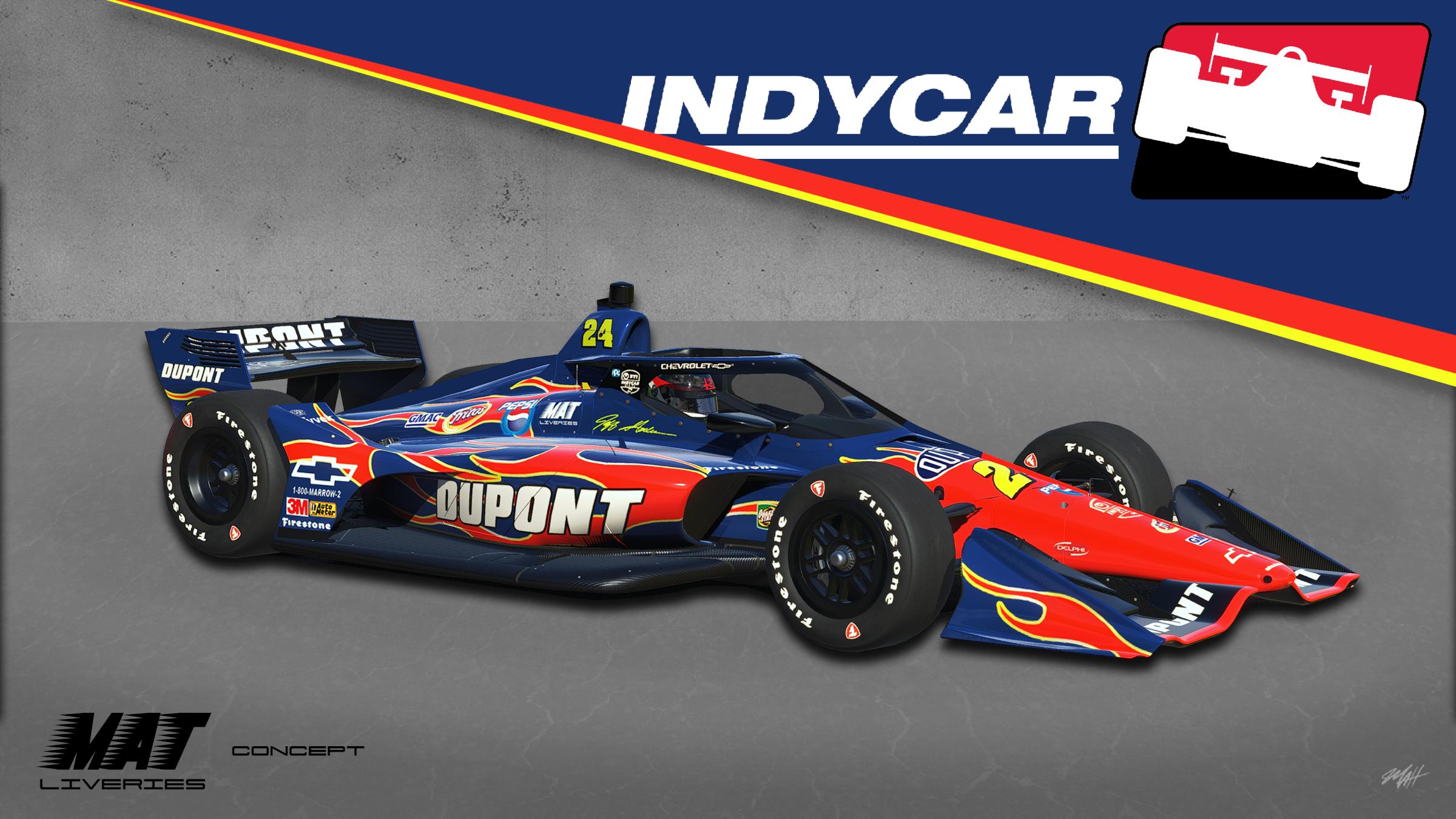 Dupont Indycar Concept by Matthew A Tomelleri Trading Paints