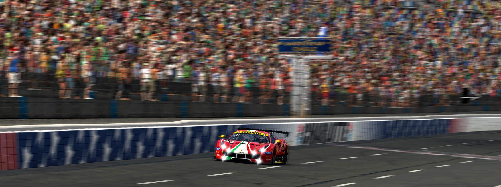 Preview of 2021 Le Mans AF Corse Ferrari 488 Real Red by Paul V.