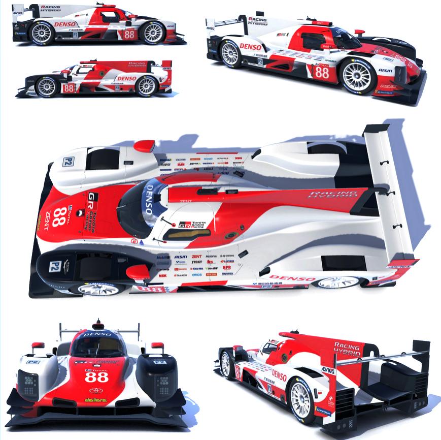 Free iRacing le mans skins