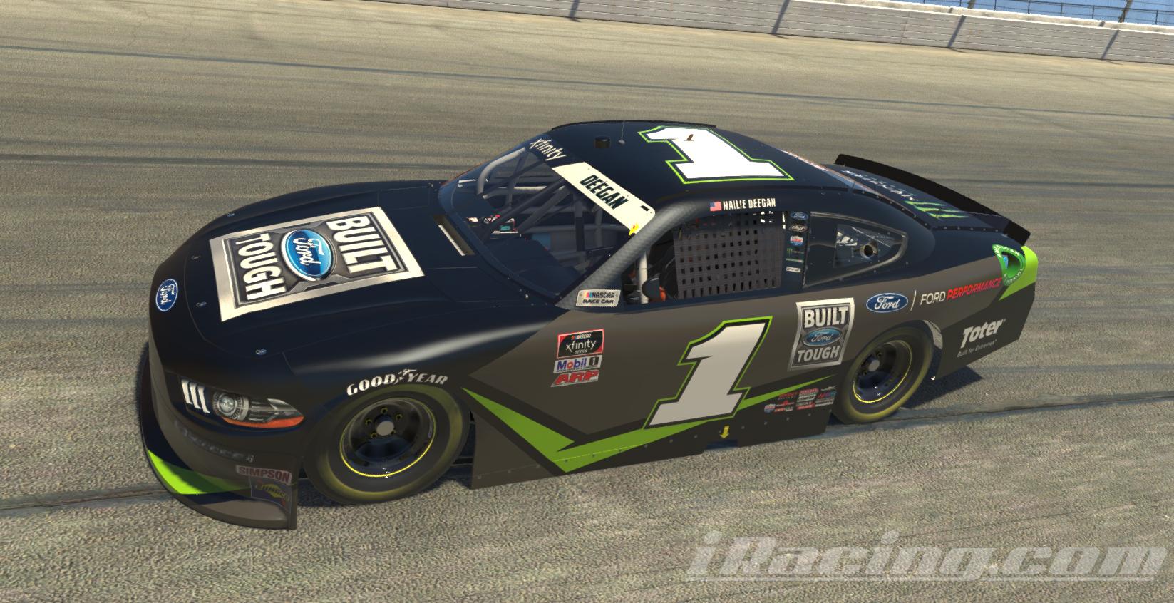 Hailie Deegan Xfinity 2021 Ford Performance Mustang Custom by Steve J