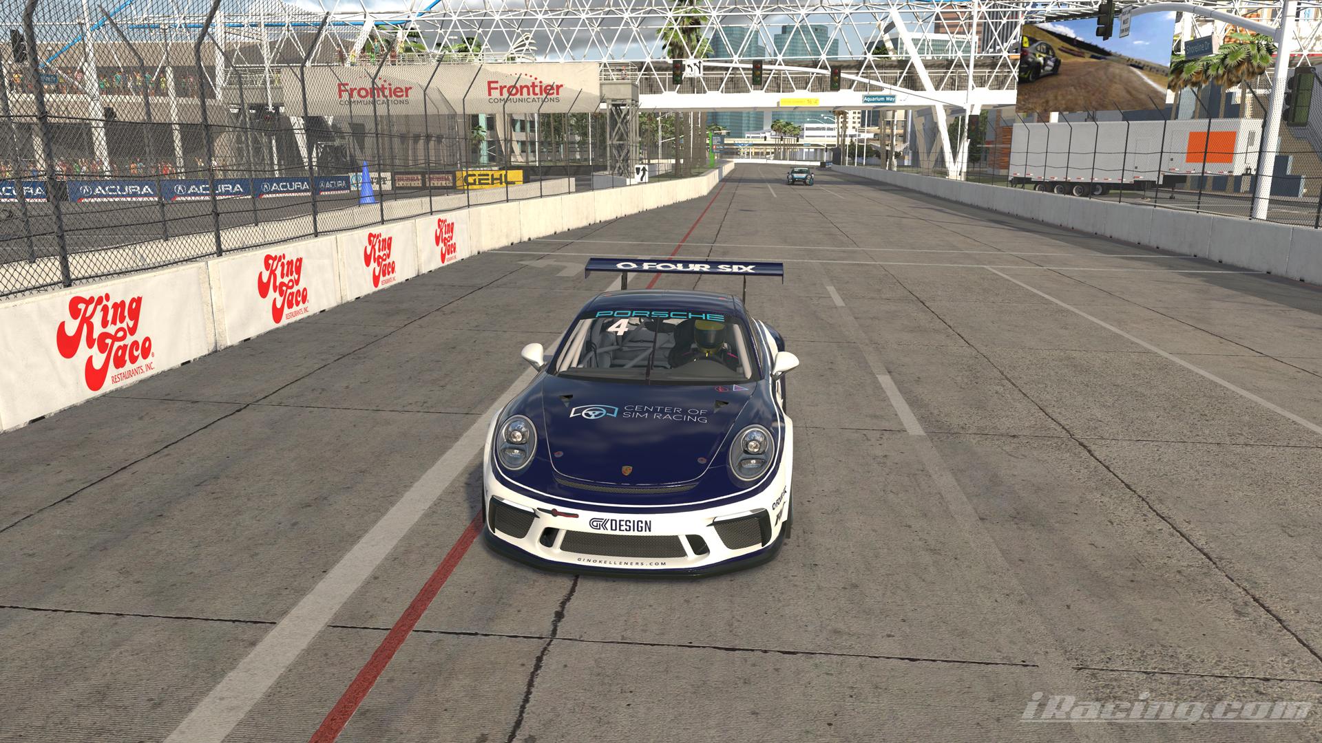 Preview of Center of Sim Racing Livery - Porsche 911 GT3 Cup. Driver: Rudy Versteeg by Gino Kelleners
