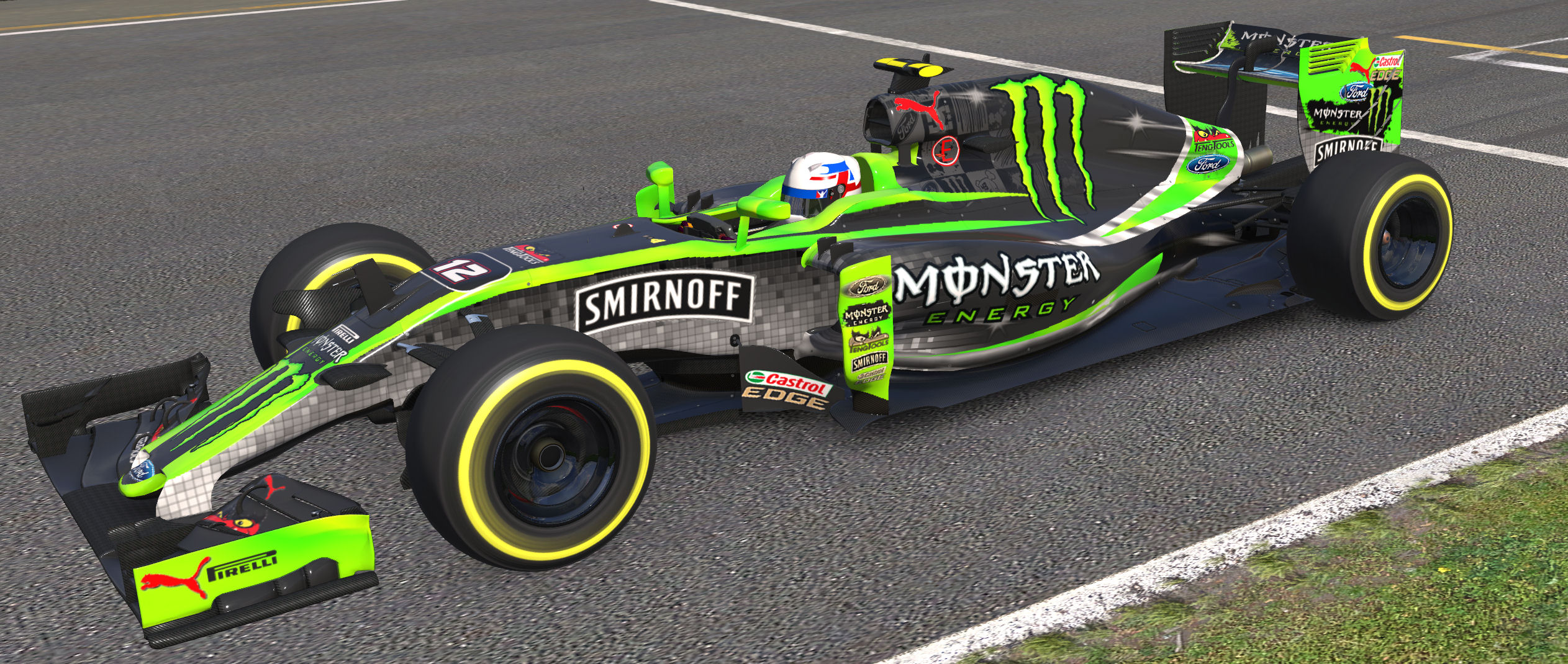 Спонсоры формулы. Monster Formula 1. Monster Energy f1. Monster Energy f1 Hewil. Monster Energy f1 Team livery.