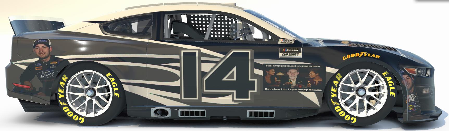 Chase Briscoe Ford Mustant GT (Next Gen) by Gary Greenlee Trading Paints