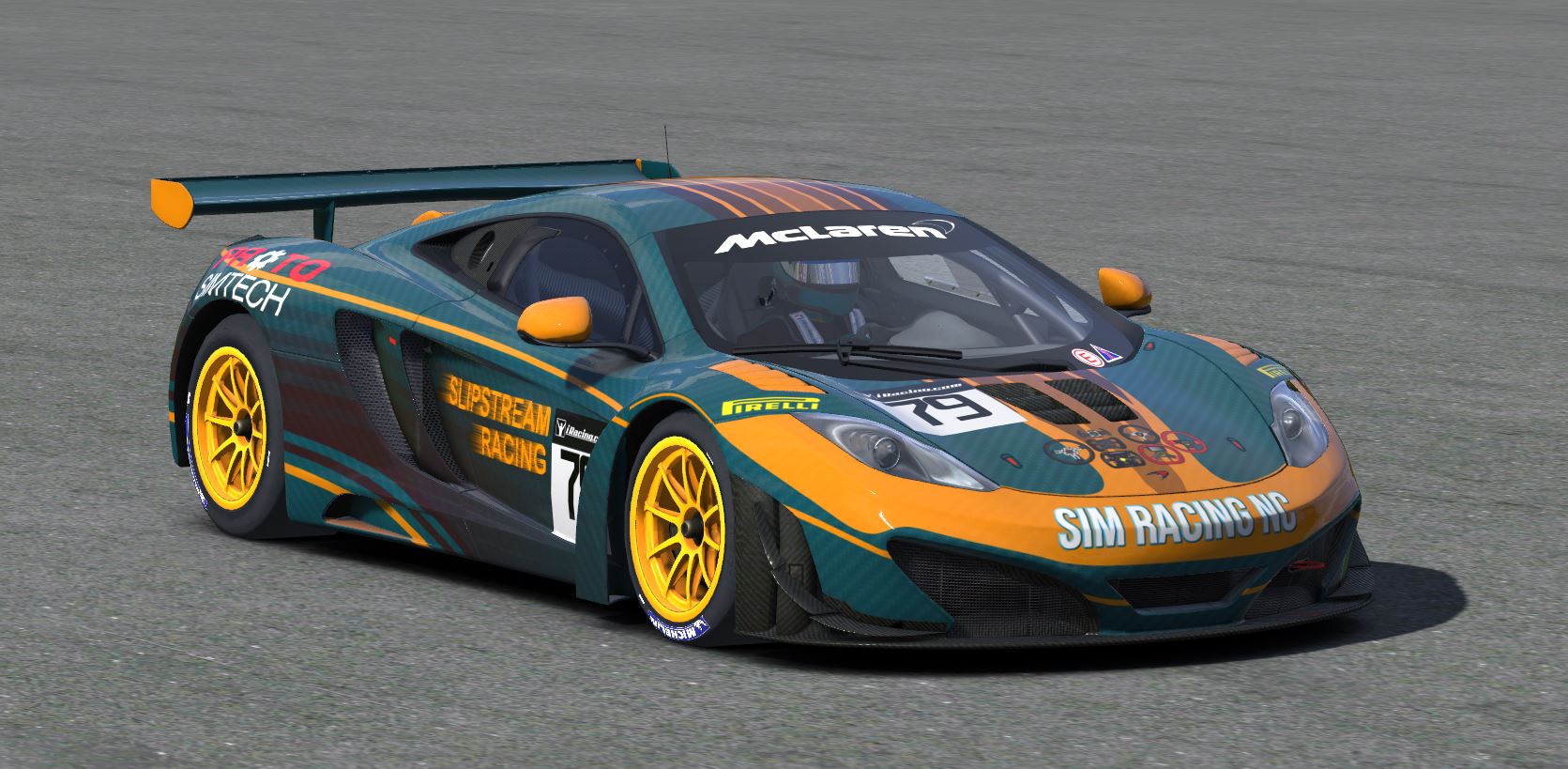 Slipstream Racing Mclaren Mp4 12c Gt3 By Martin Enzmann Trading