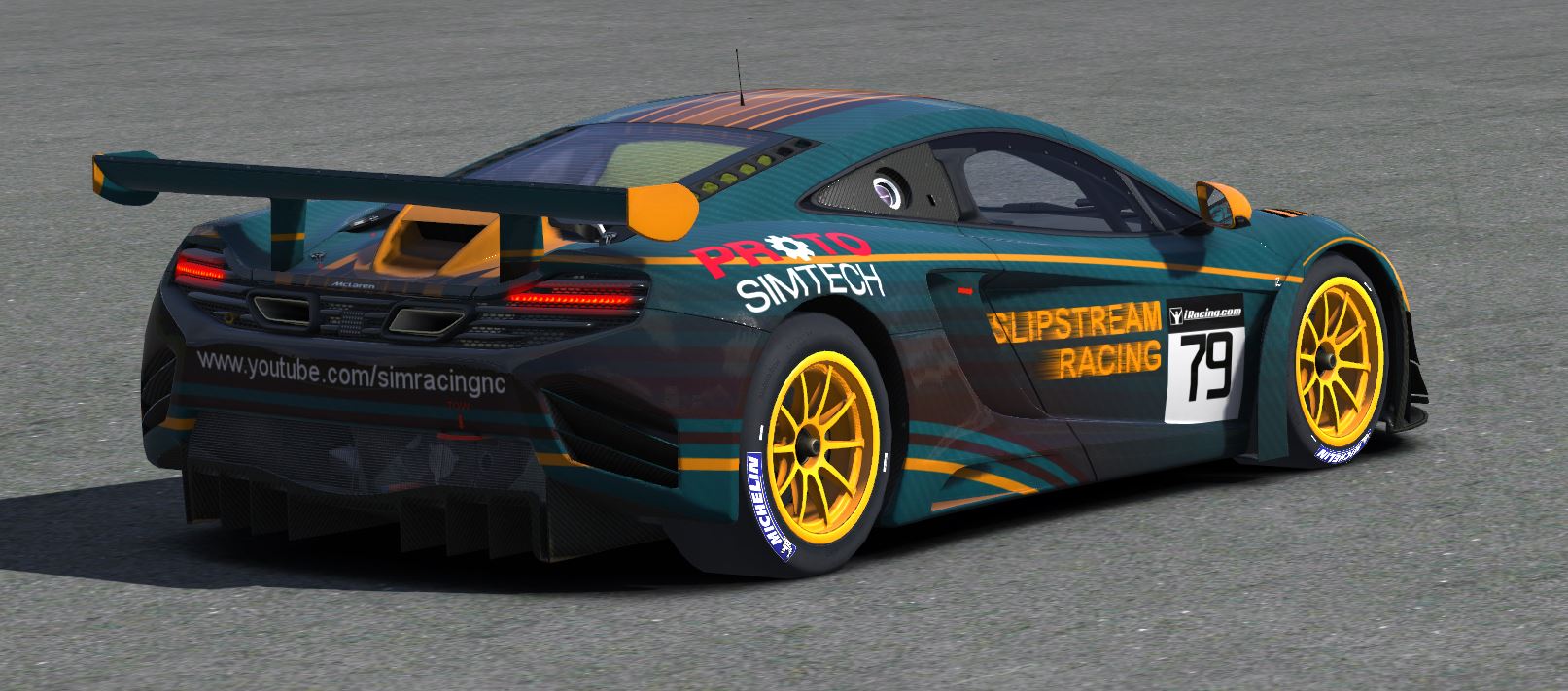 Slipstream Racing McLaren MP412C GT3 by Martin Enzmann Trading Paints