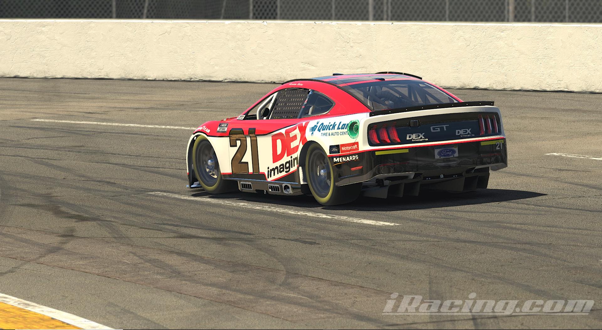 2022 Harrison Burton Dex Imaging Concept by Brendan G. Trading Paints