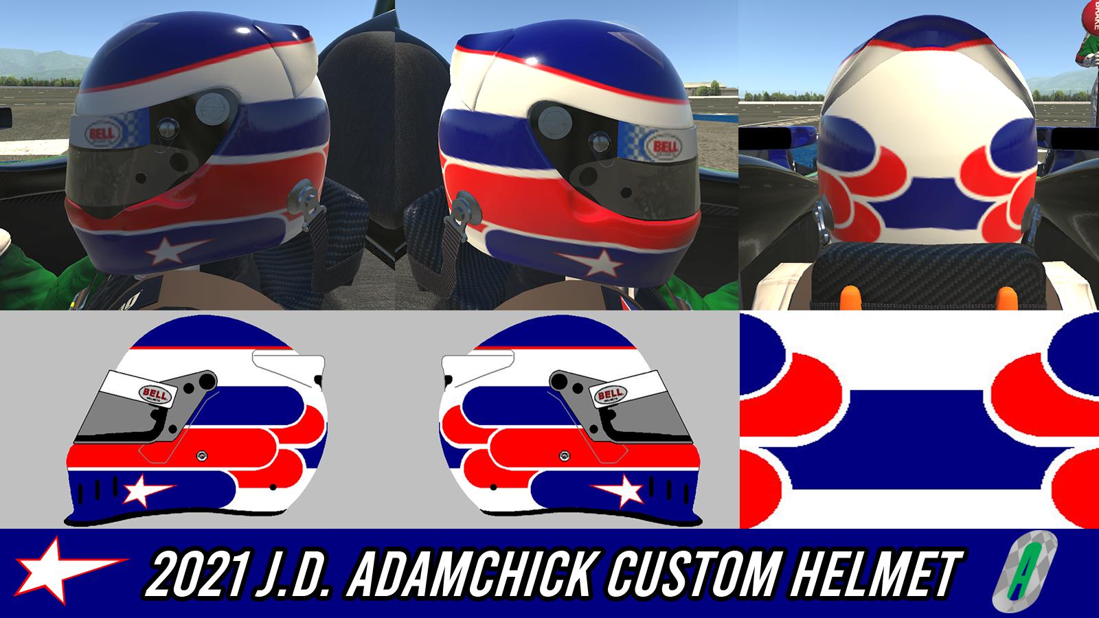 Preview of 2021 J.D. Adamchick Helmet by Aly Osman