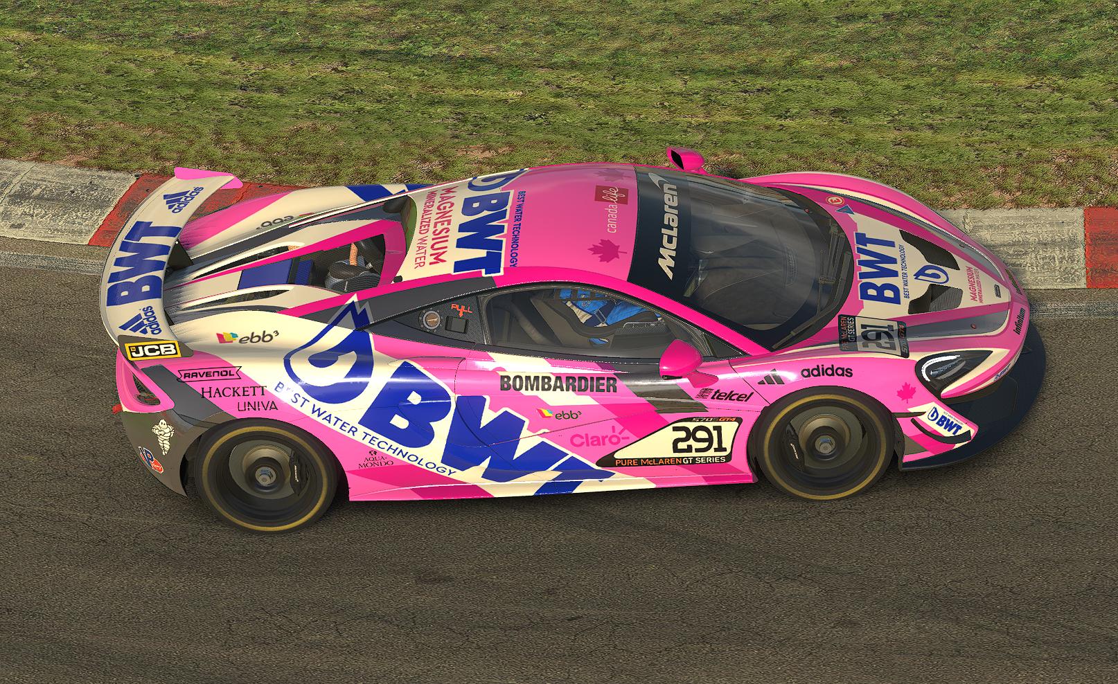 BWT (Best Water Technology) McLaren 570S GT4 by Warren McGary Trading