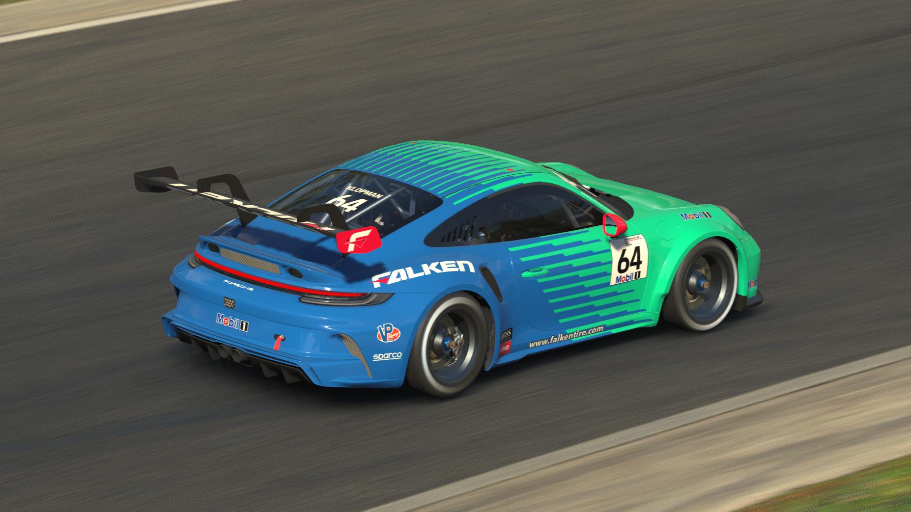Preview of FALKEN Tire | Porsche 911 GT3 cup by Coen Klopman