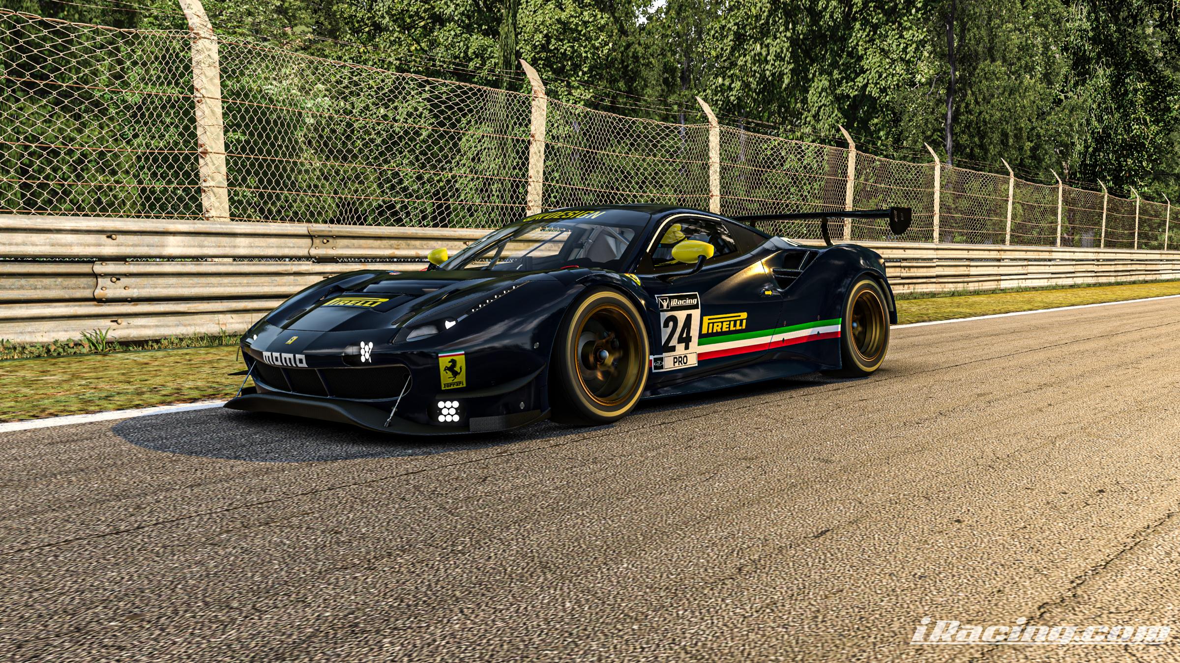 Preview of Momo Livery - Ferrari 488 Gt3 Evo by Gino Kelleners