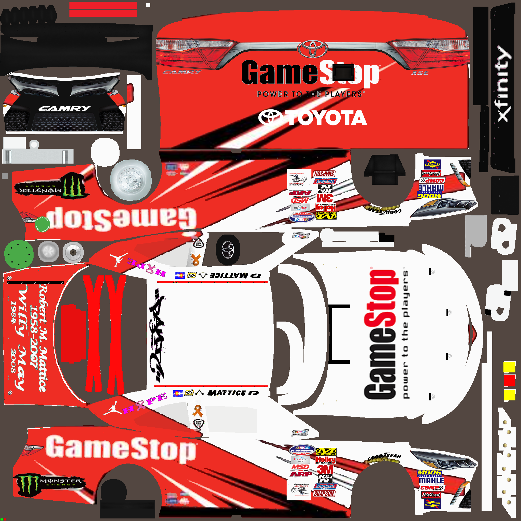 gamestop white by Robert M. - Trading Paints