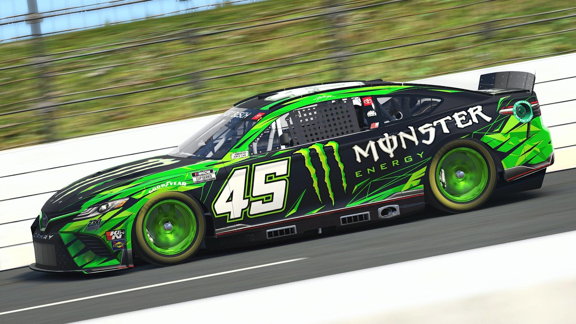 2022 Kurt Busch 45 Monster Energy CONCEPT by Davin Cornelius Trading