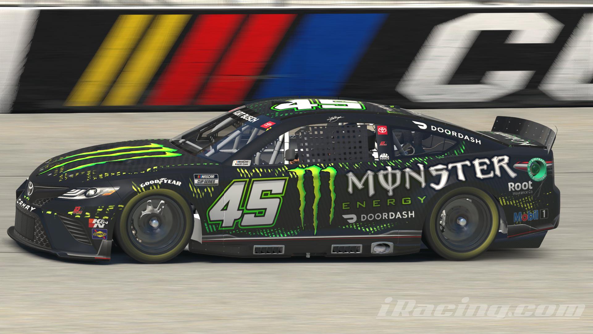 Preview of Kurt Busch 2022 Monster Concept by Matt Muir