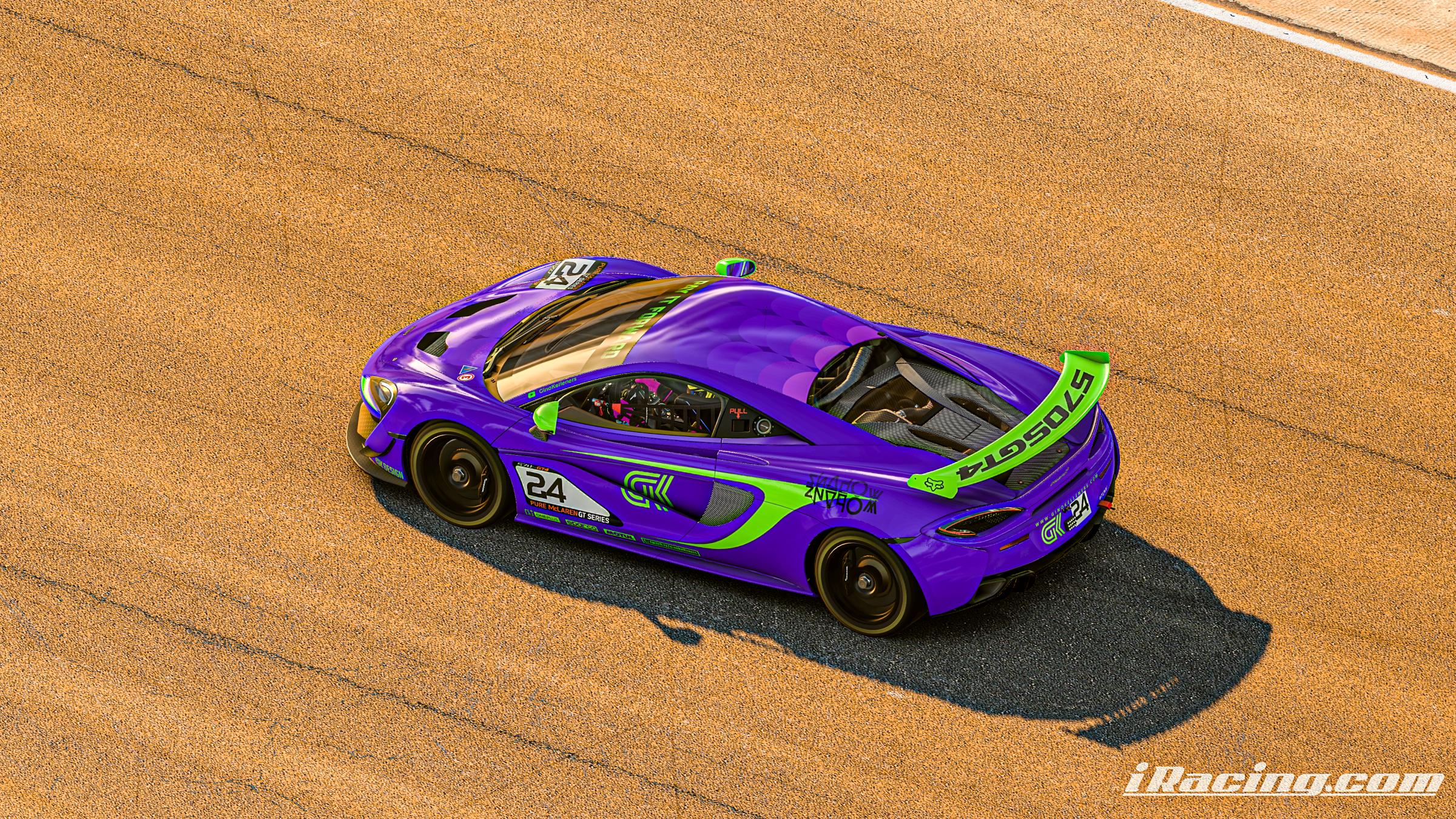 Preview of Ningaloo Reef Shark Livery - Mclaren 570S GT4 by Gino Kelleners
