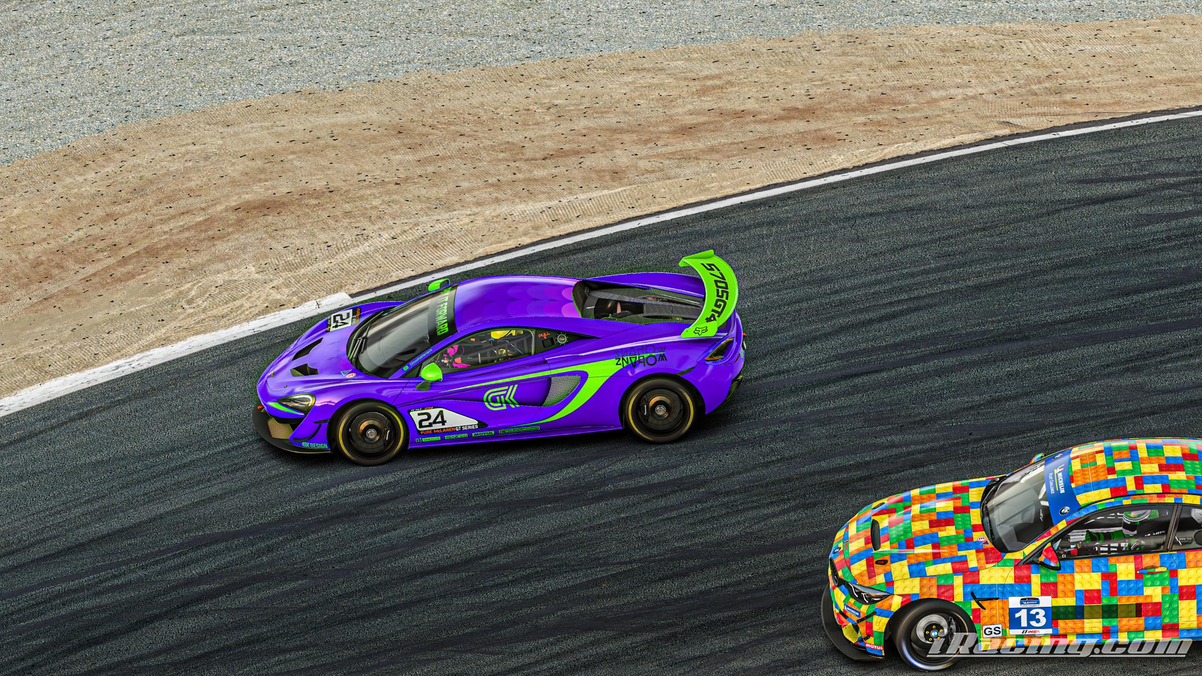 Preview of Ningaloo Reef Shark Livery - Mclaren 570S GT4 by Gino Kelleners