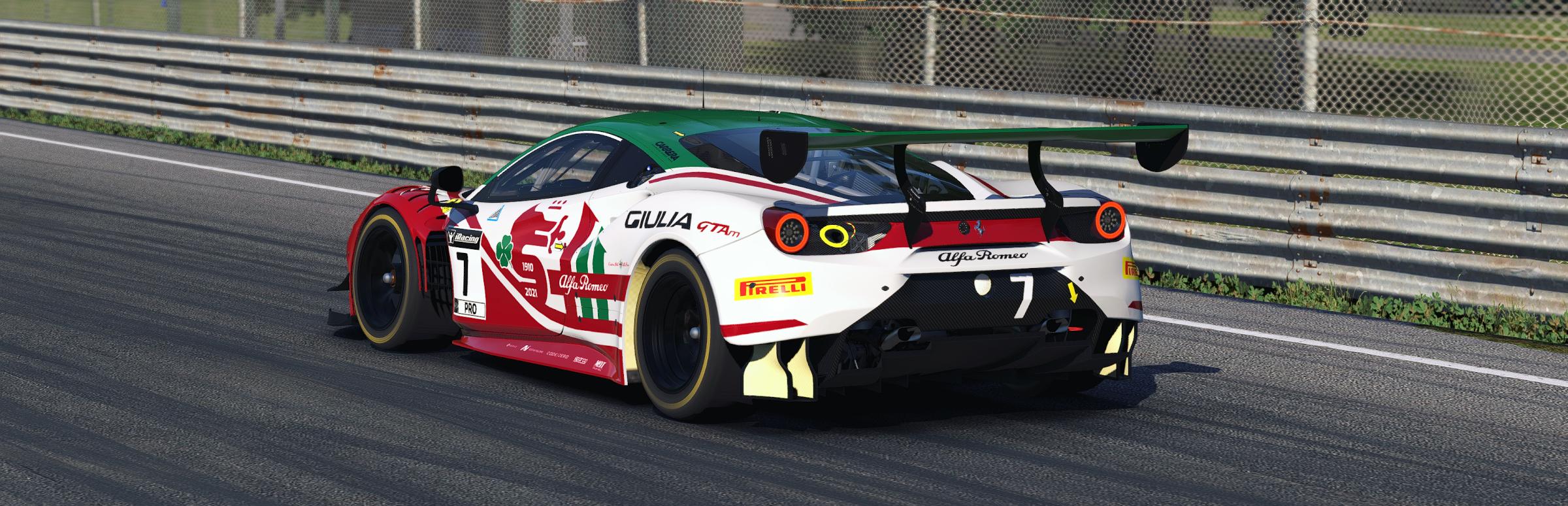 Preview of Alfa Romeo 111th Anniversary 488 GT3 Evo by Matthew A Tomelleri