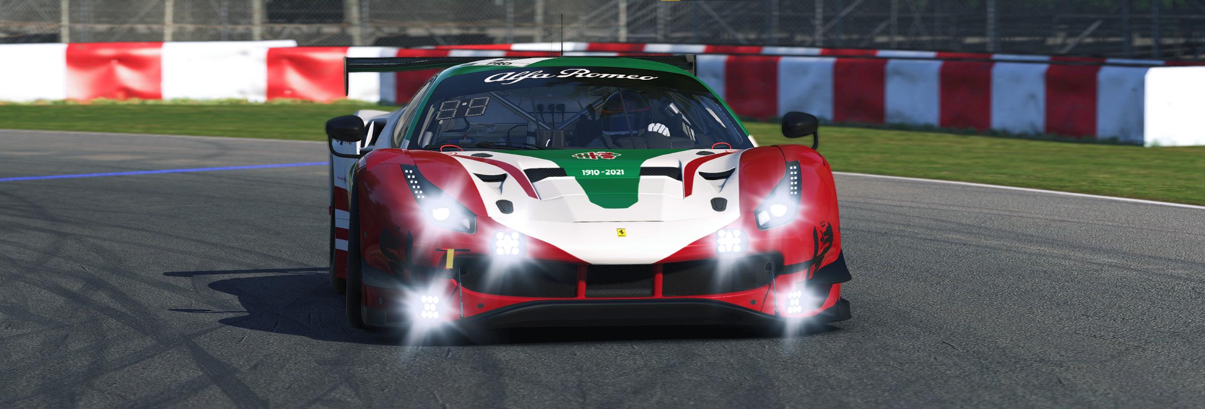 Preview of Alfa Romeo 111th Anniversary 488 GT3 Evo by Matthew A Tomelleri