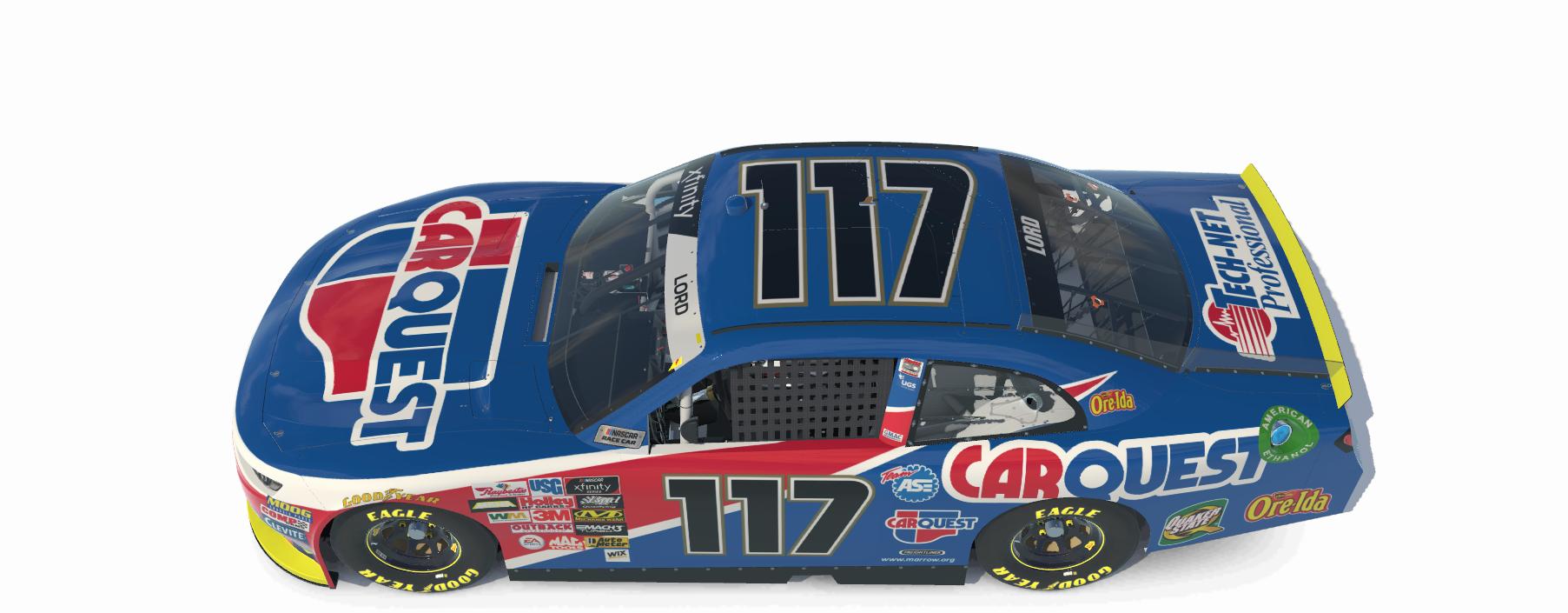 Kyle Busch Carquest NASCAR XFinity Chevrolet Camaro by Charlie Lord