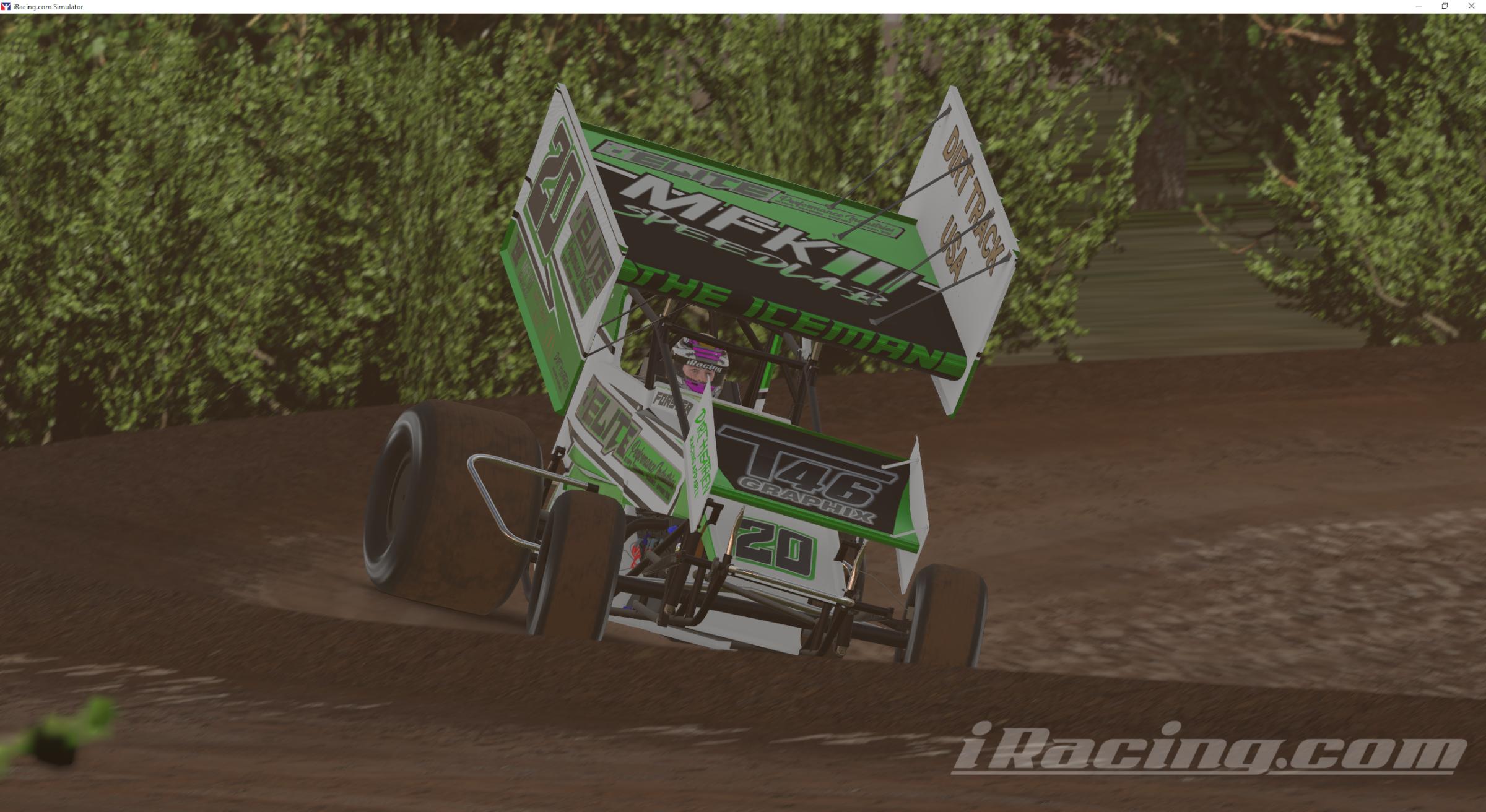 Aiden Forster MFK Speedlab, Elite Performance Sprint Car (EPI on wing