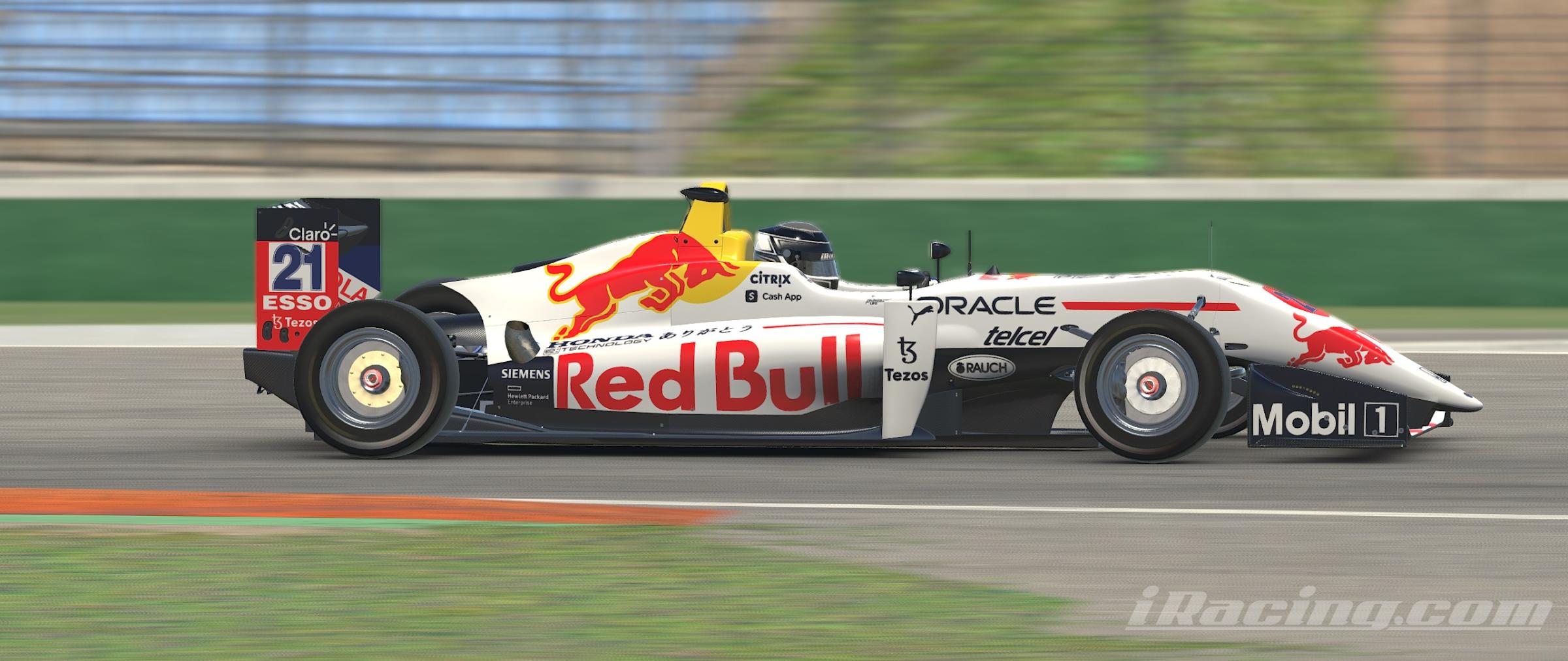 Preview of Red Bull Racing Honda RB16B White Edition / F3 by Noriyuki Mizuno