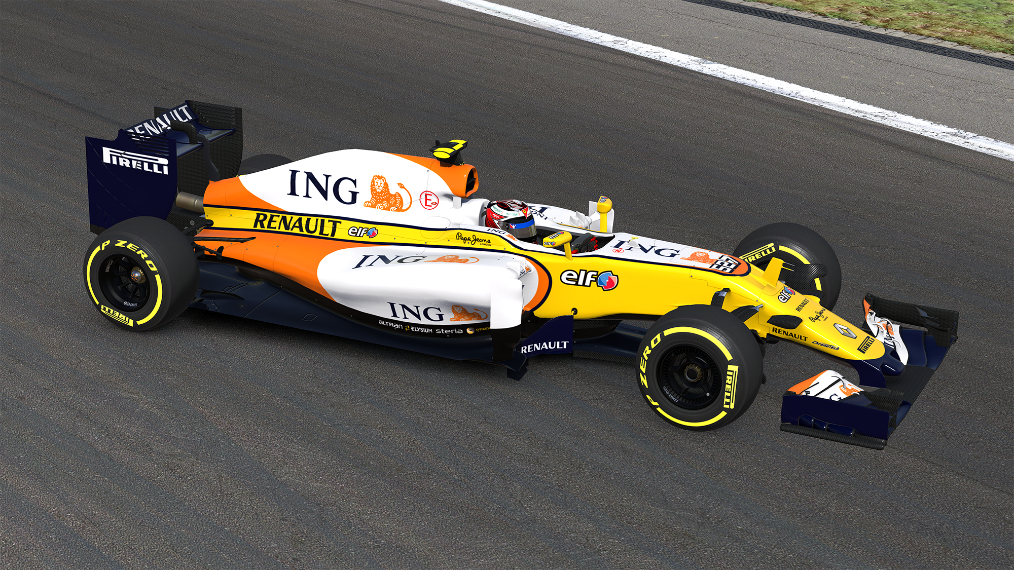 2008 F1 Renault R28 by Mike Owen - Trading Paints