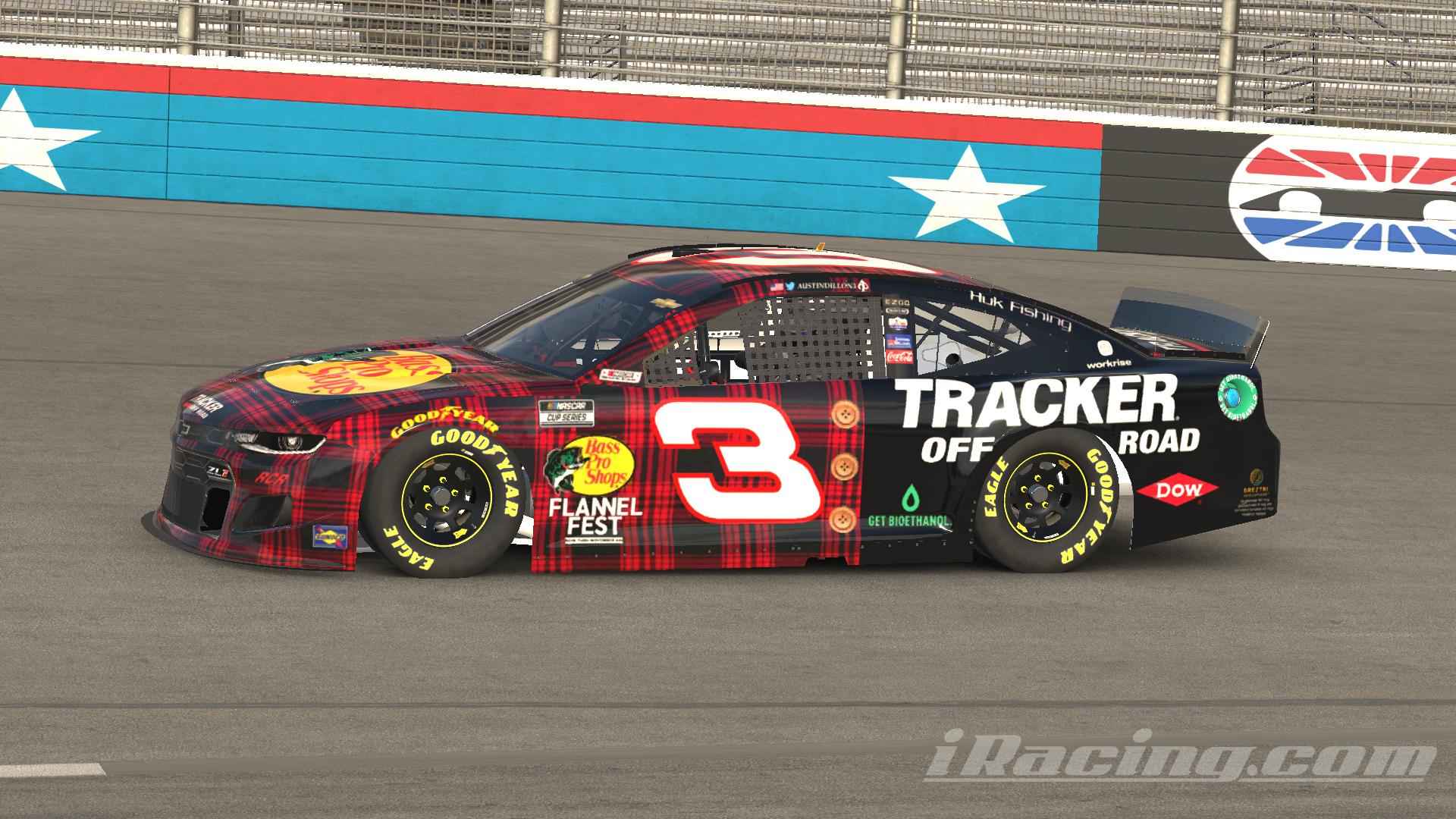 2021 Austin Dillon 3 FLANNEL FEST by Travis Travillian2 Trading Paints