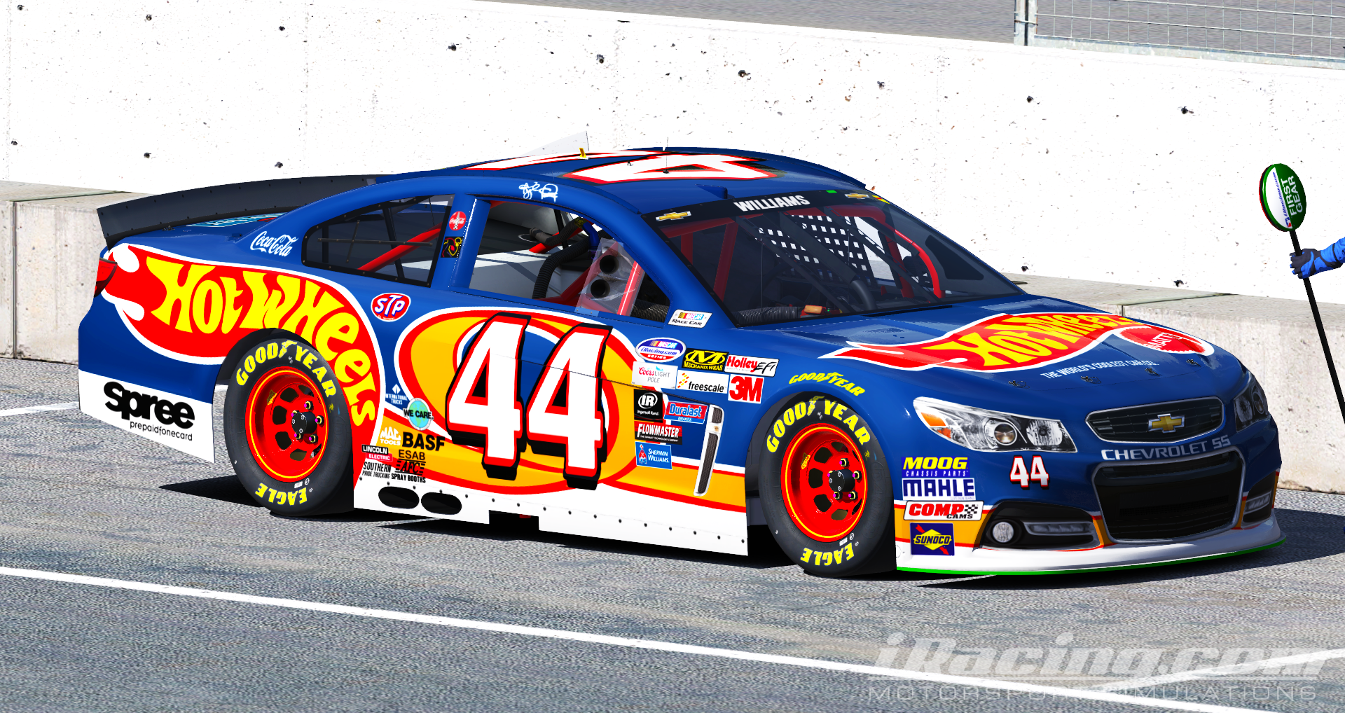 kyle petty hot wheels car