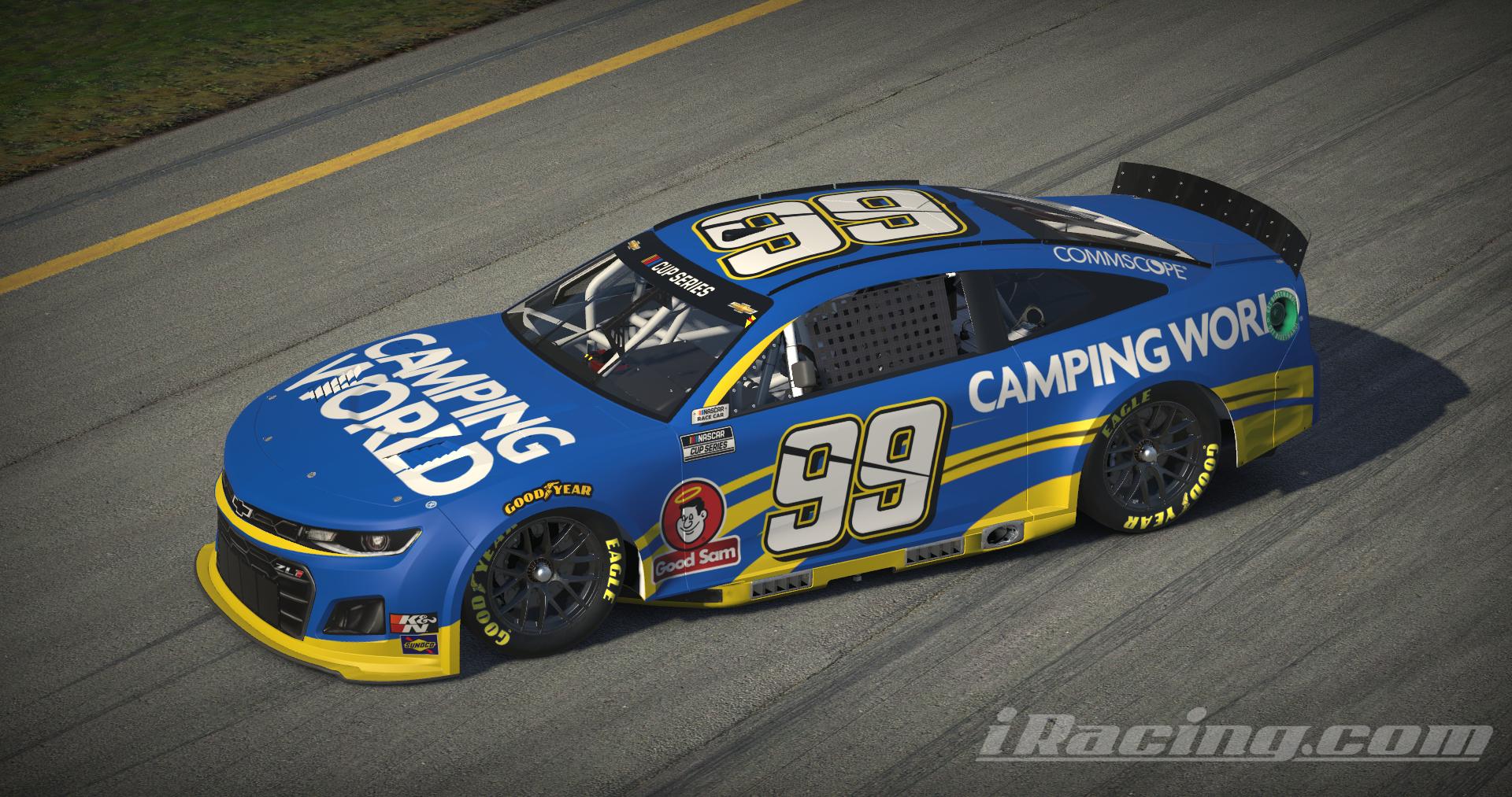 Preview of Daniel Suarez 2022 Camping World Concept by Tanner Tallarico