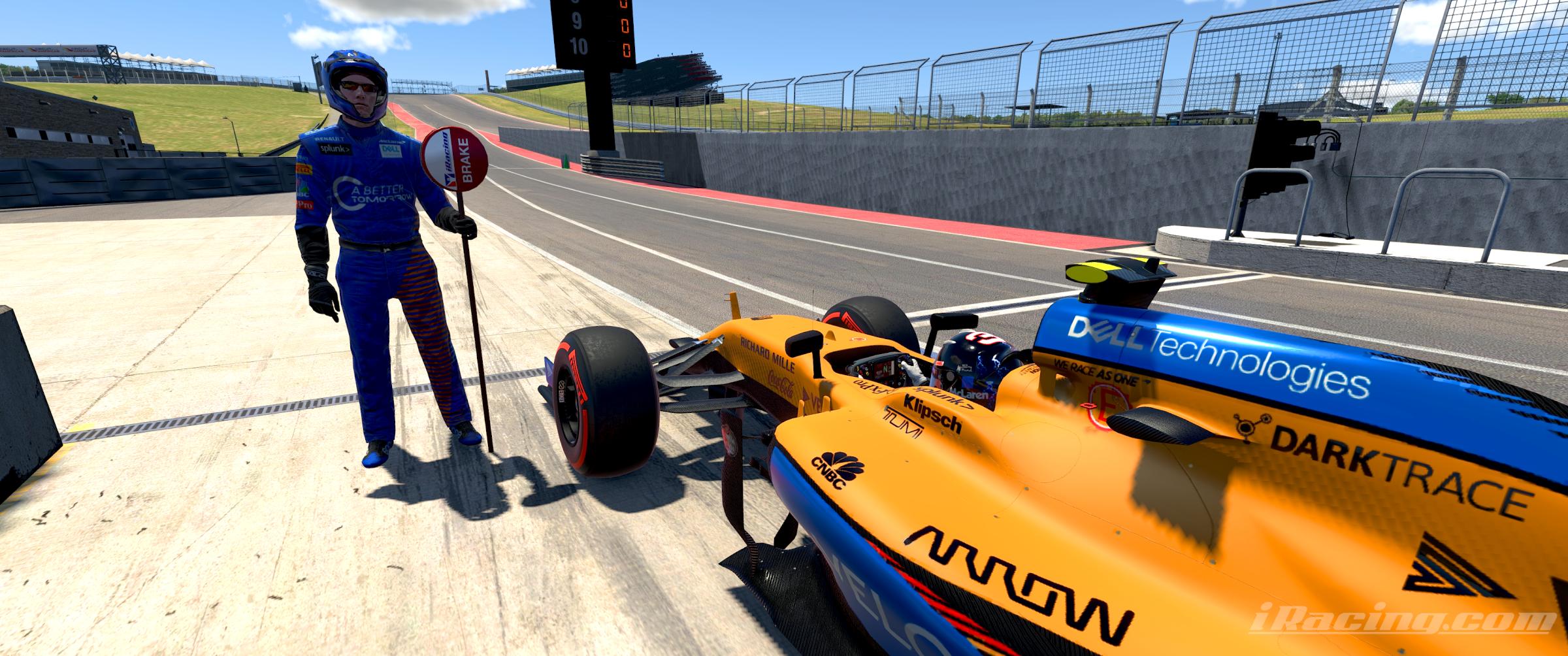 Preview of Daniel Ricciardo - USGP 2021 - Dale Earnhardt Tribute by Rod McCarley