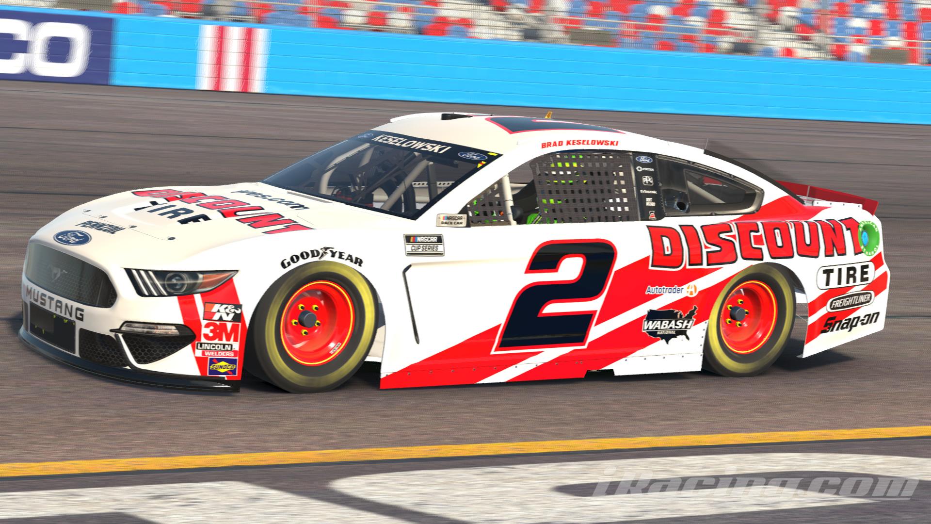Preview of Brad Keselowski First Penske Start Throwback by Matt Muir