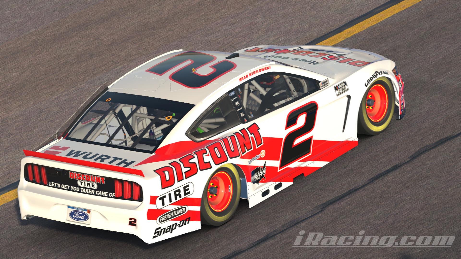 Preview of Brad Keselowski First Penske Start Throwback by Matt Muir