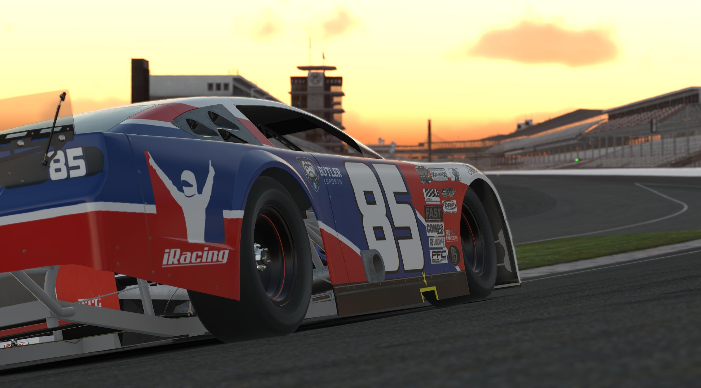 2021 iRacing Super Late Model by Francisco Scaramuzza Trading Paints