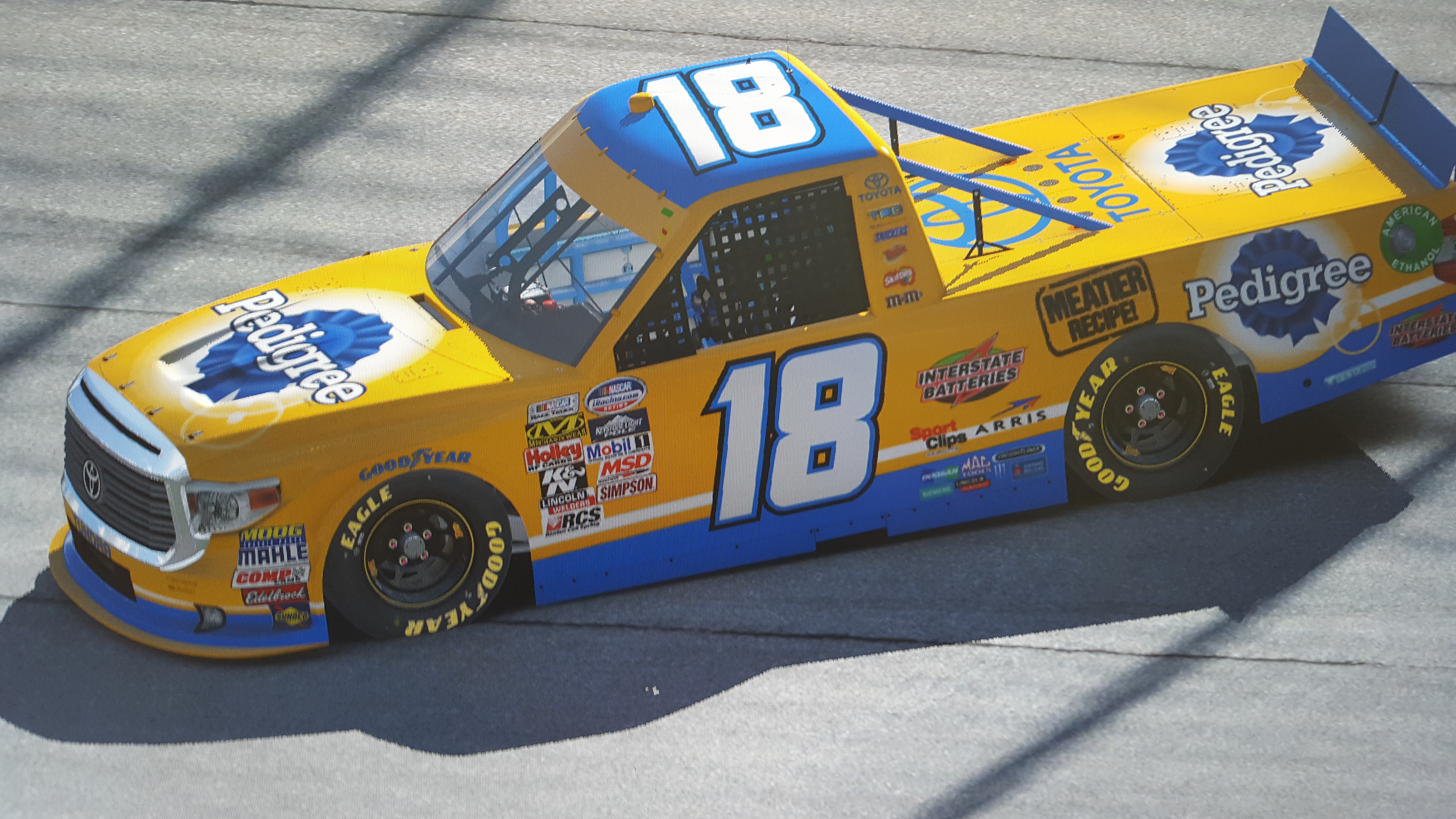 Kyle Busch Pedigree Tundra by Todd Ressler Trading Paints