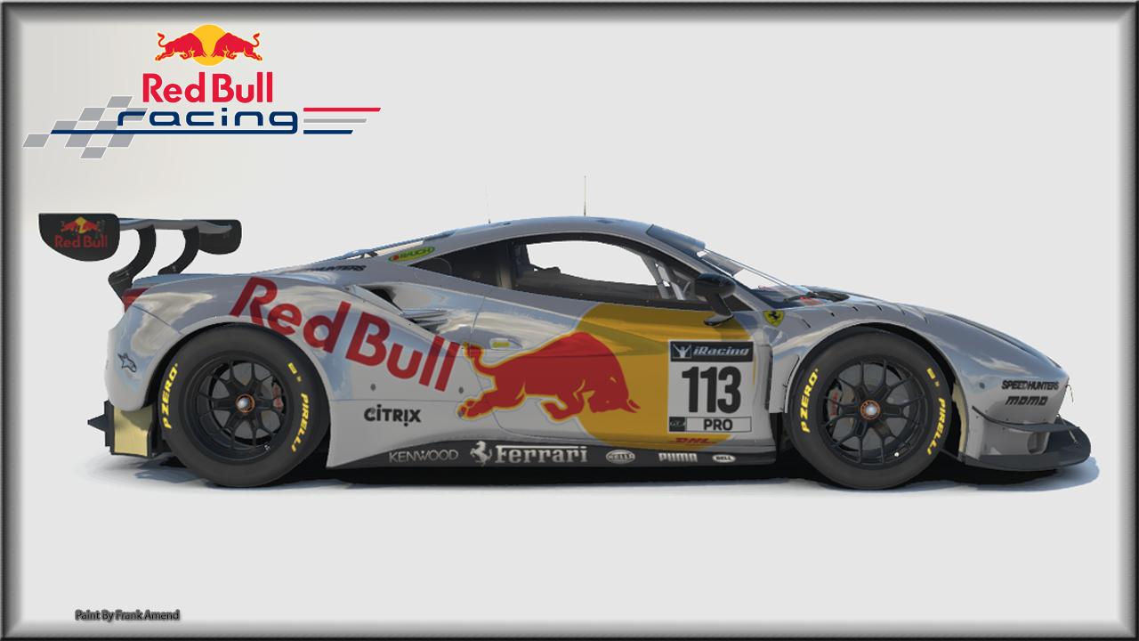 Preview of Red Bull Silver Ferrari EVO GT3 by Frank Amend