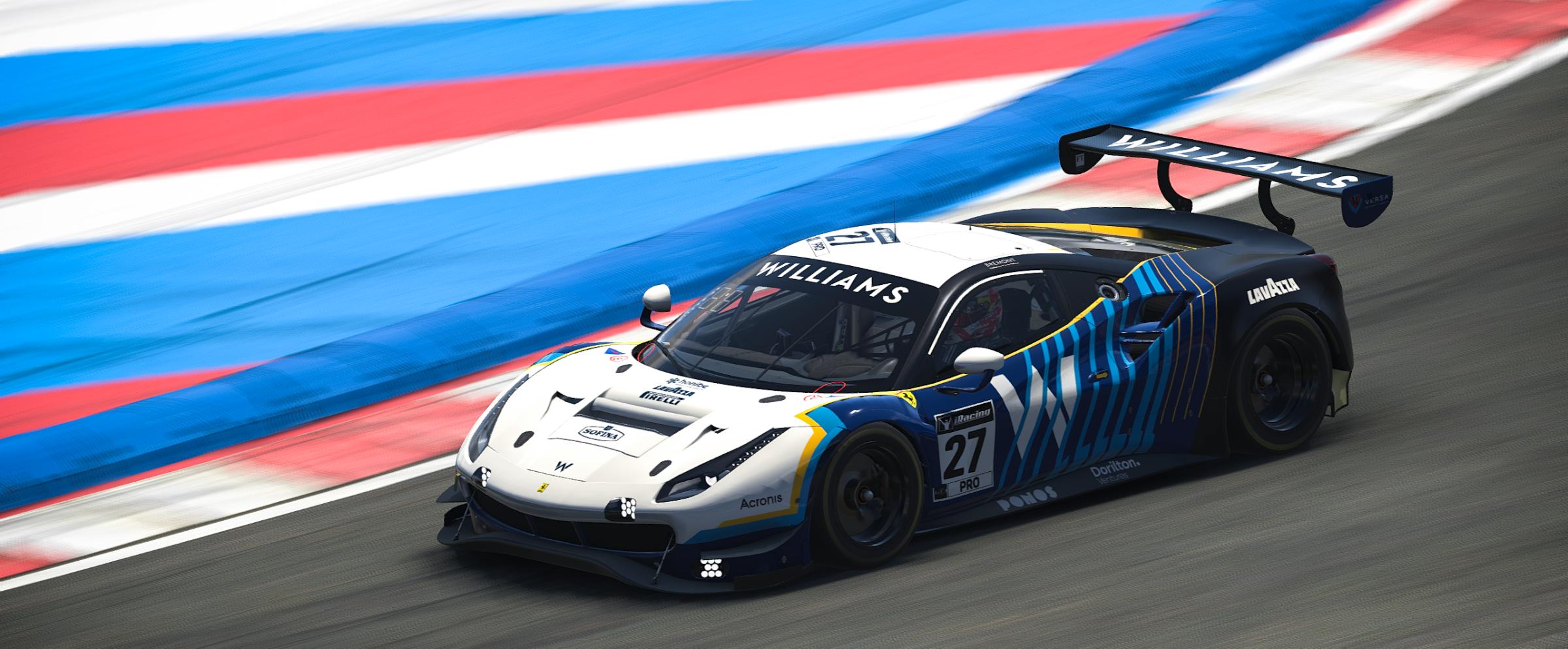 Preview of Williams F1 Ferrari 488 GT3 Evo 2020 by Eric Manintveld