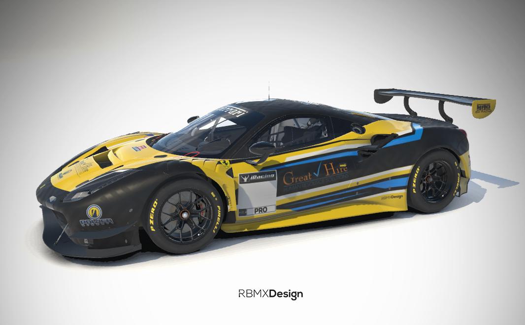 Preview of Ferrari EVO GT3 YELLOW by Tyler Beamon