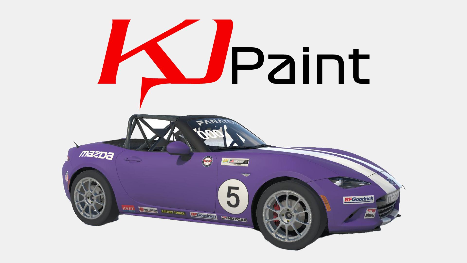Mazda MX5 2016 Purple by Kimber Jansen Trading Paints