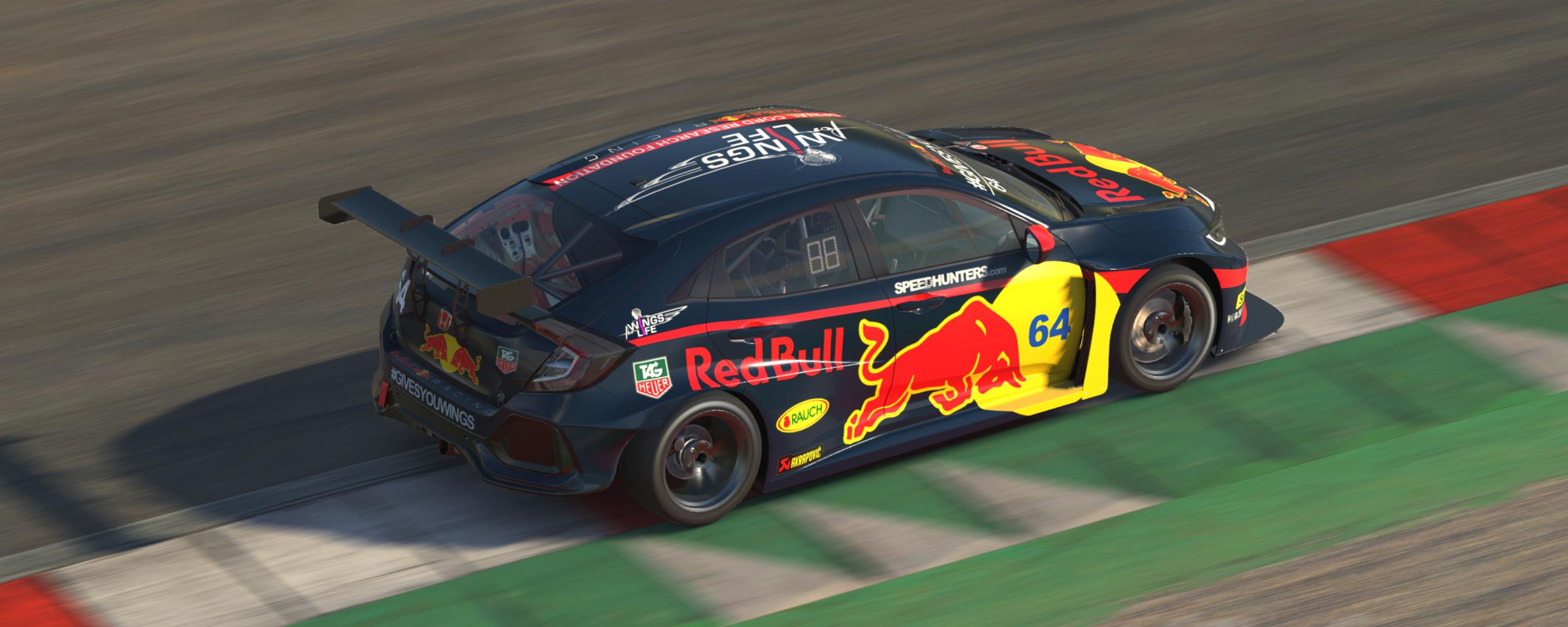 Preview of Red Bull Honda Civic by Stefan Gawlista