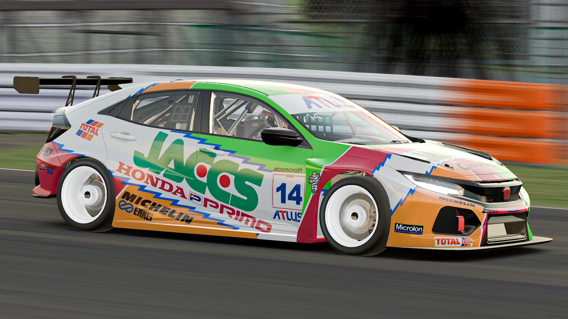 Preview of JTCC JACCS/Mooncraft Honda Civic 1996 by Andrew Fawcett
