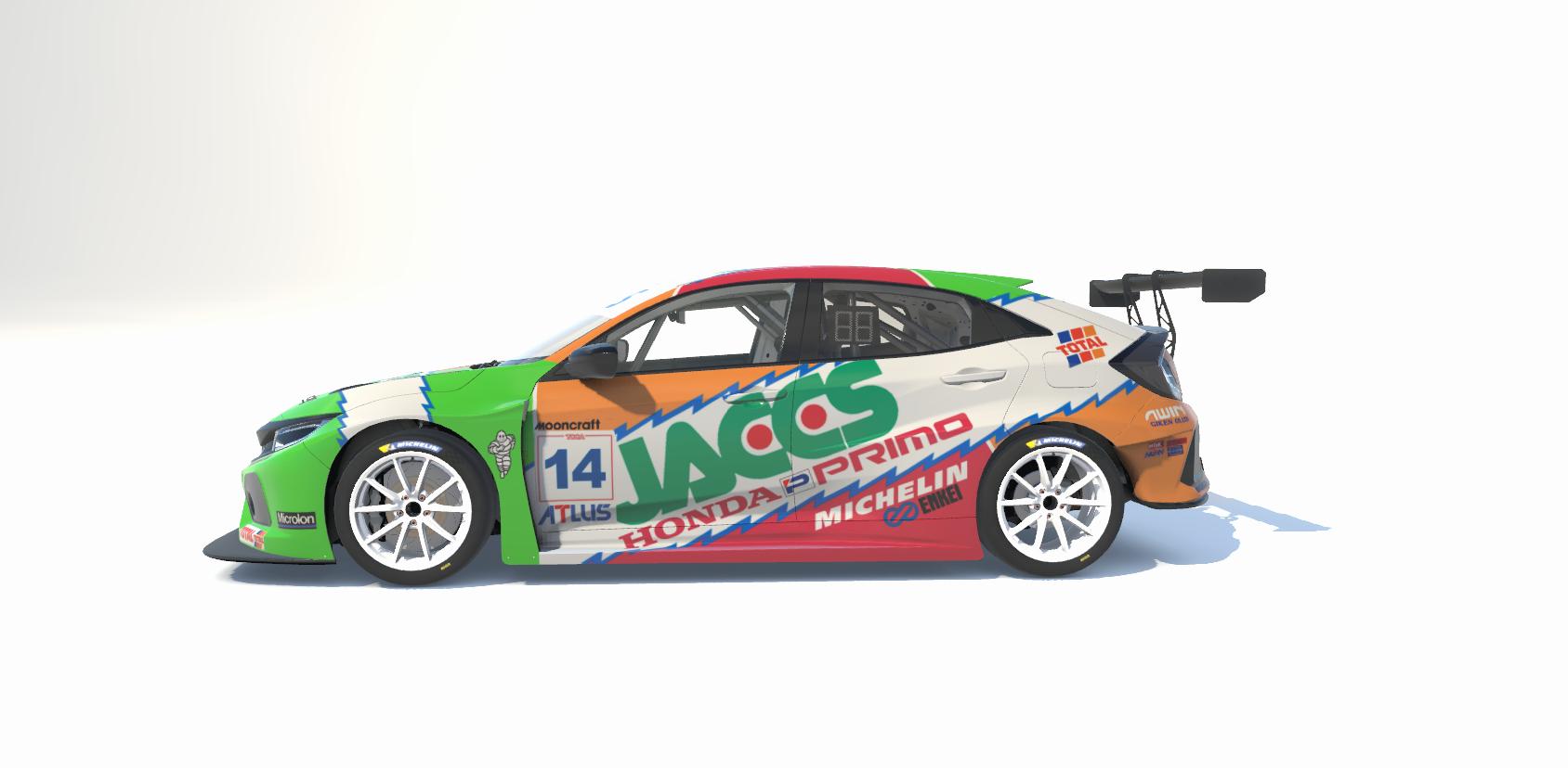 Preview of JTCC JACCS/Mooncraft Honda Civic 1996 by Andrew Fawcett