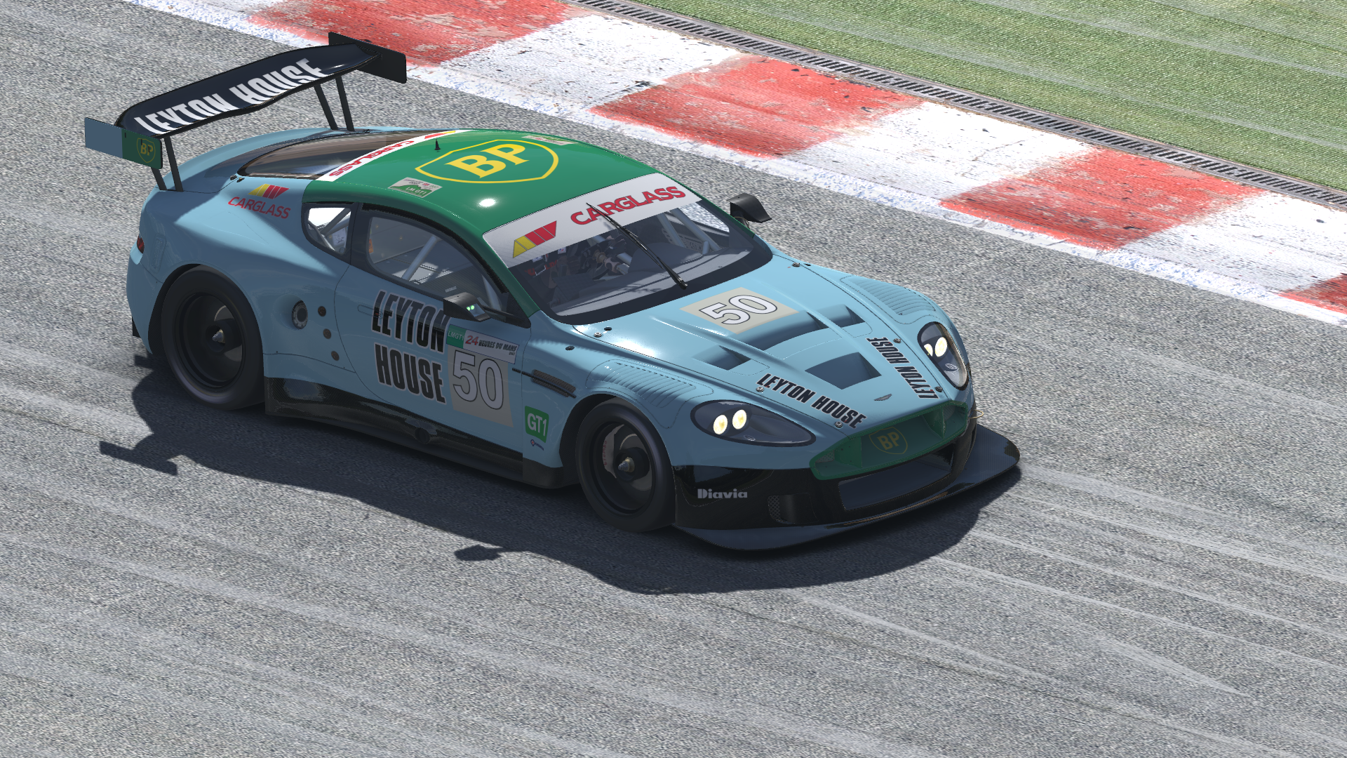 Leyton House Aston Martin GT1 by Patrick Lindsey Trading Paints